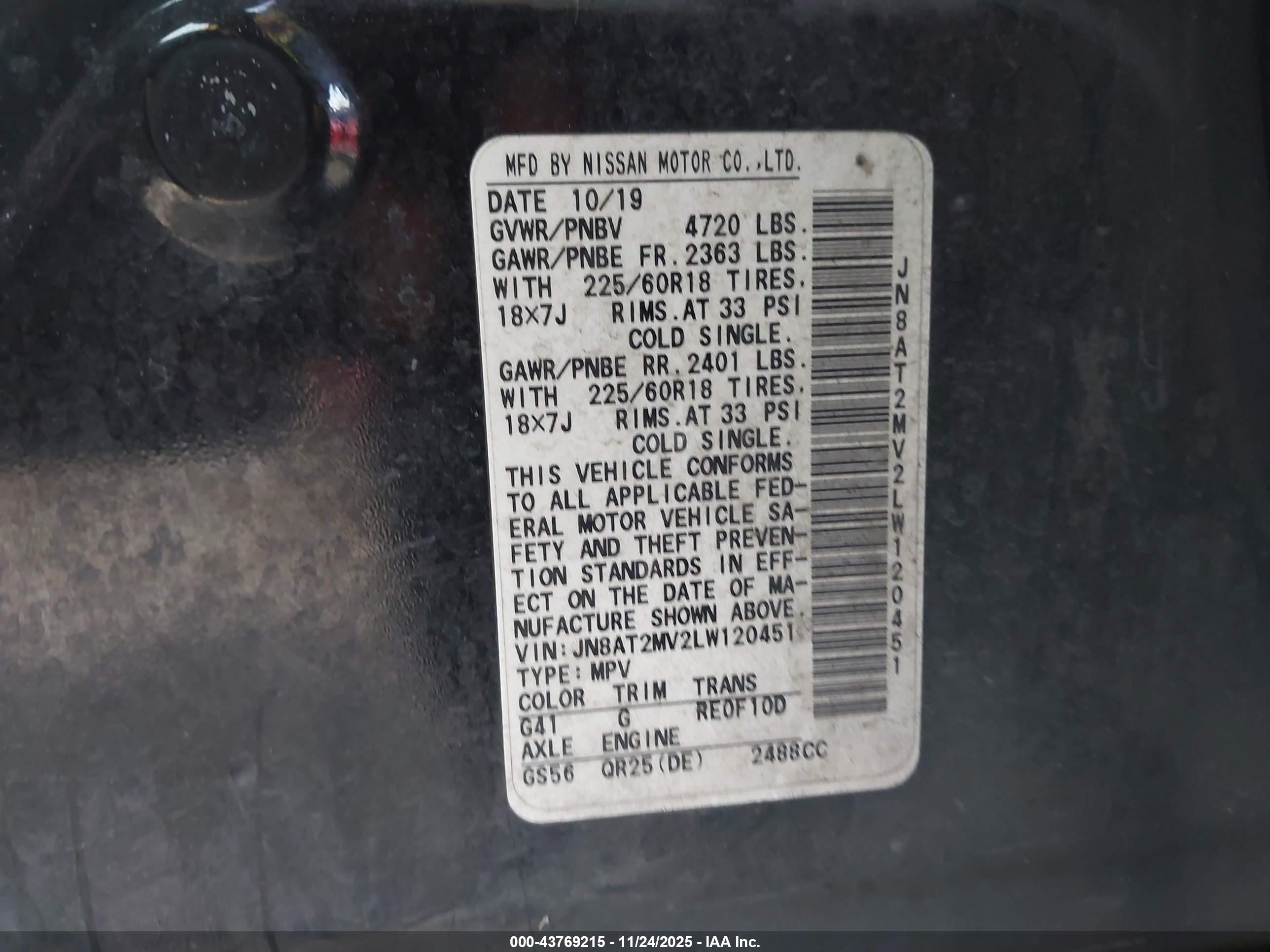 NISSAN ROGUE image 9