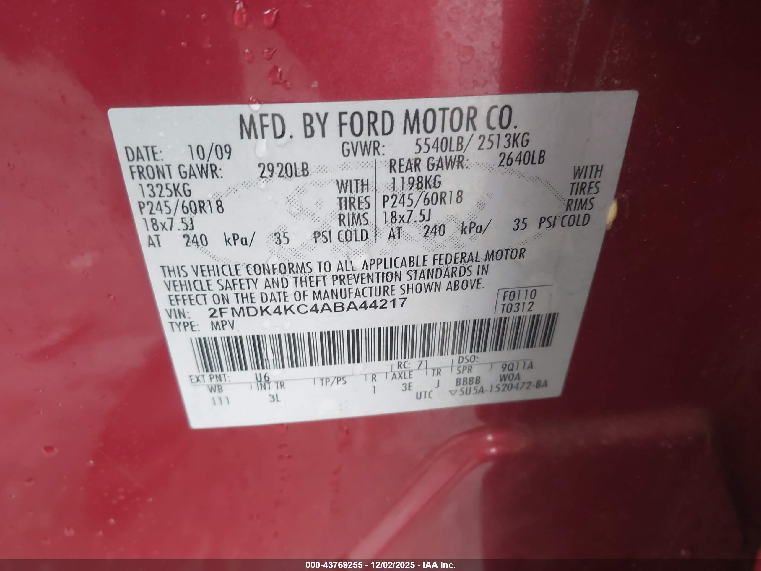 FORD EDGE image 9