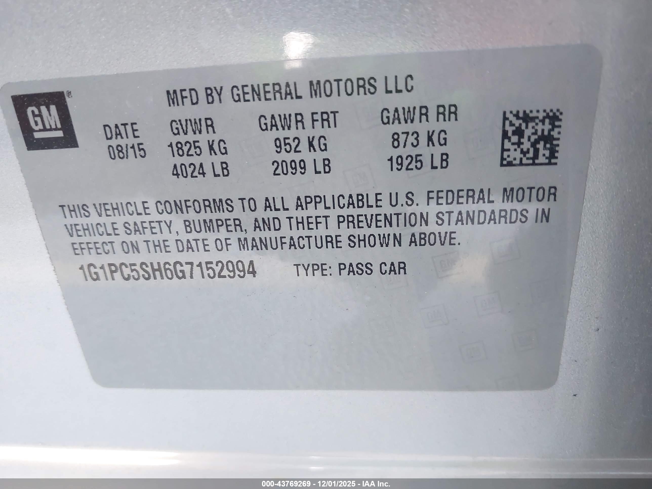 CHEVROLET CRUZE image 9