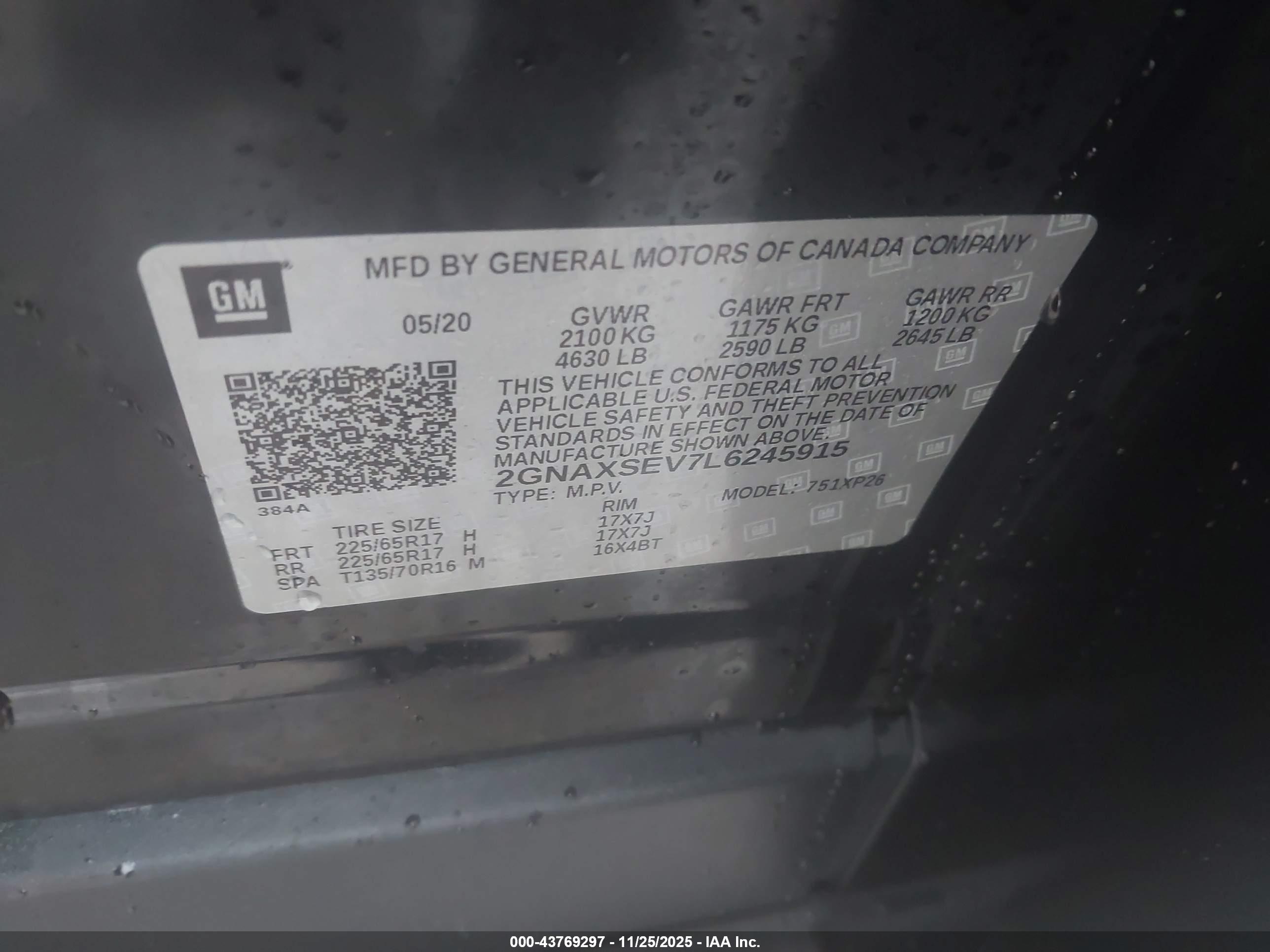 CHEVROLET EQUINOX image 9