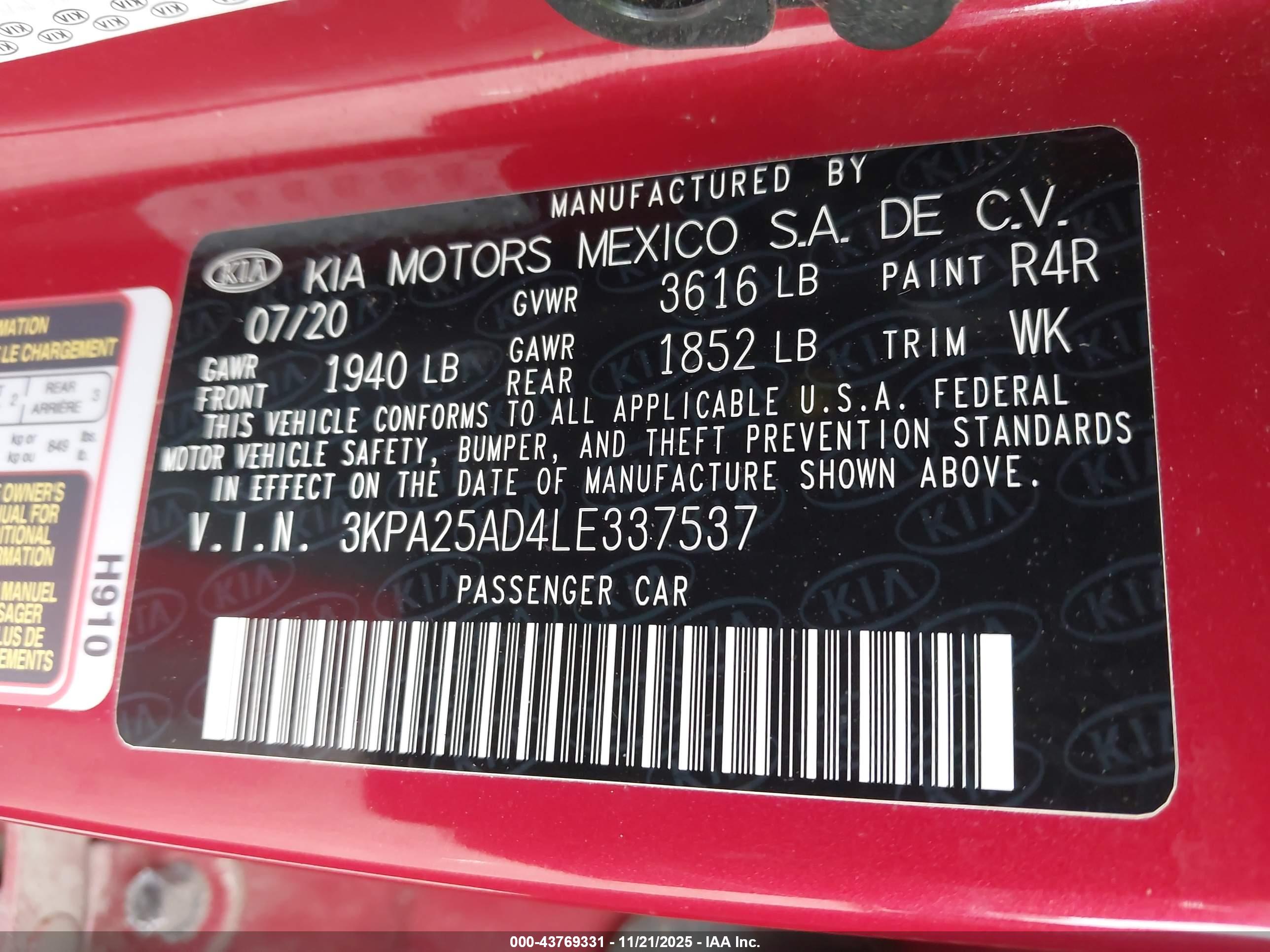 KIA RIO image 9