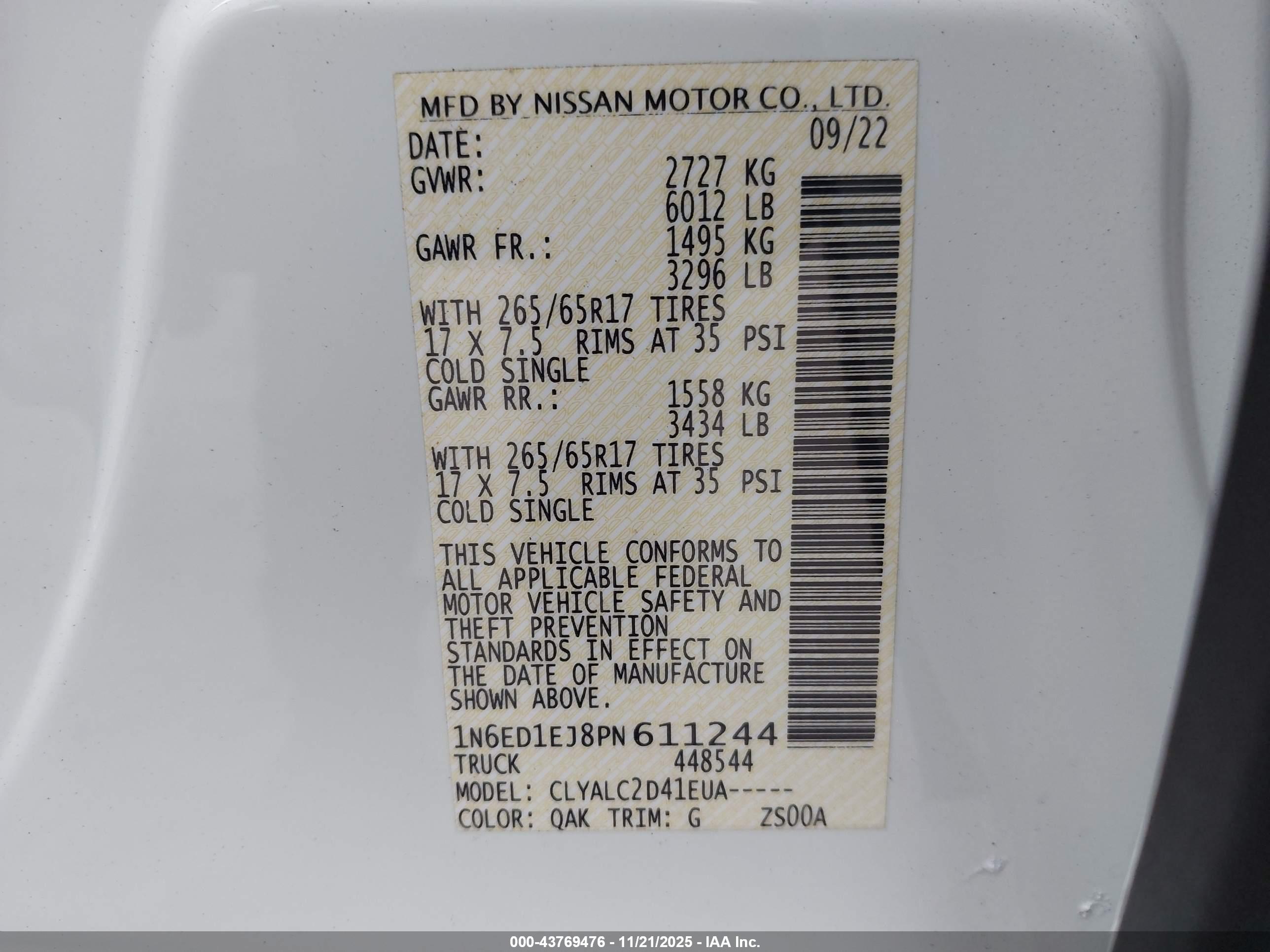 NISSAN FRONTIER image 9