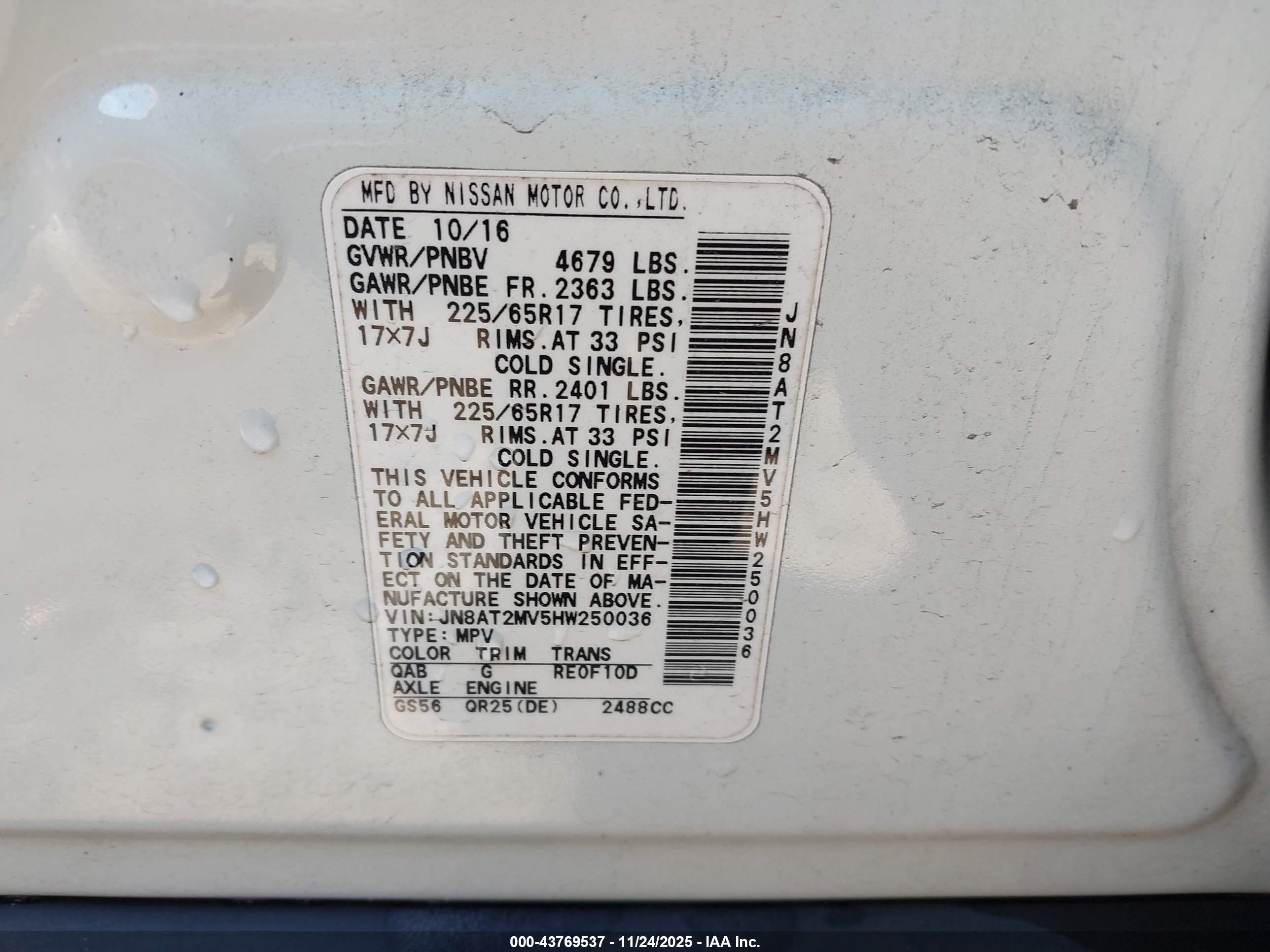 NISSAN ROGUE image 9