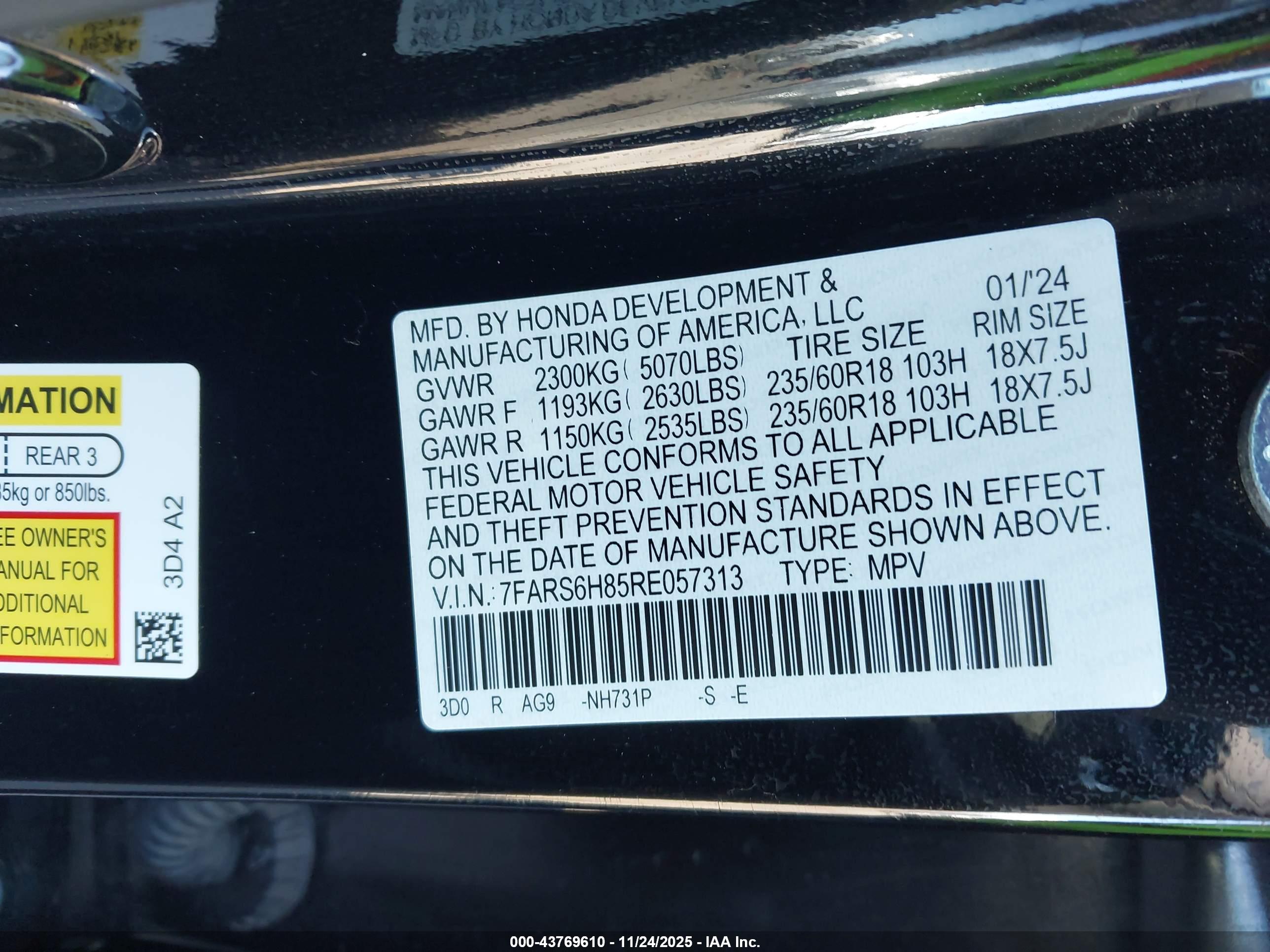 HONDA CR-V image 9