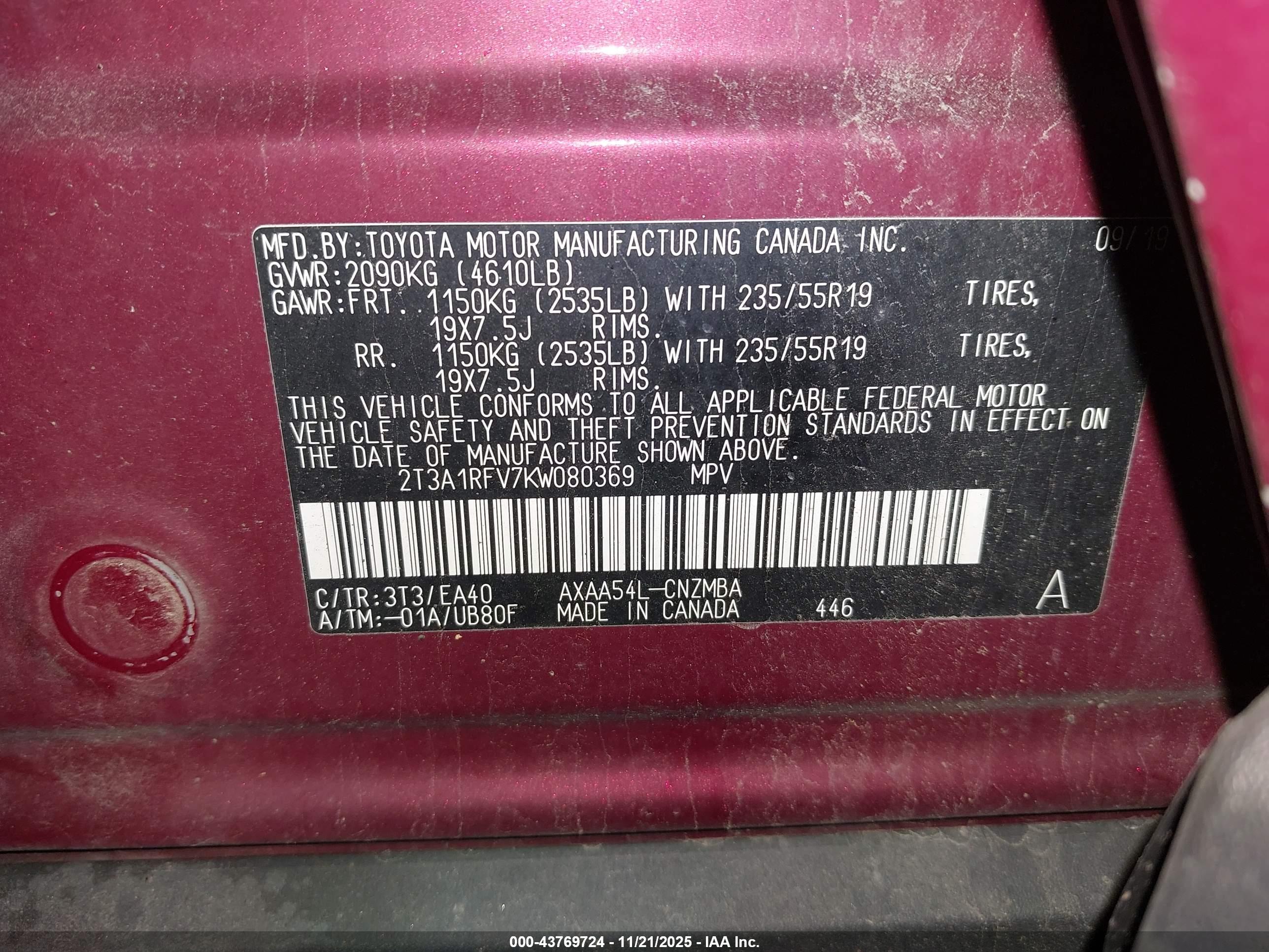 TOYOTA RAV4 image 9