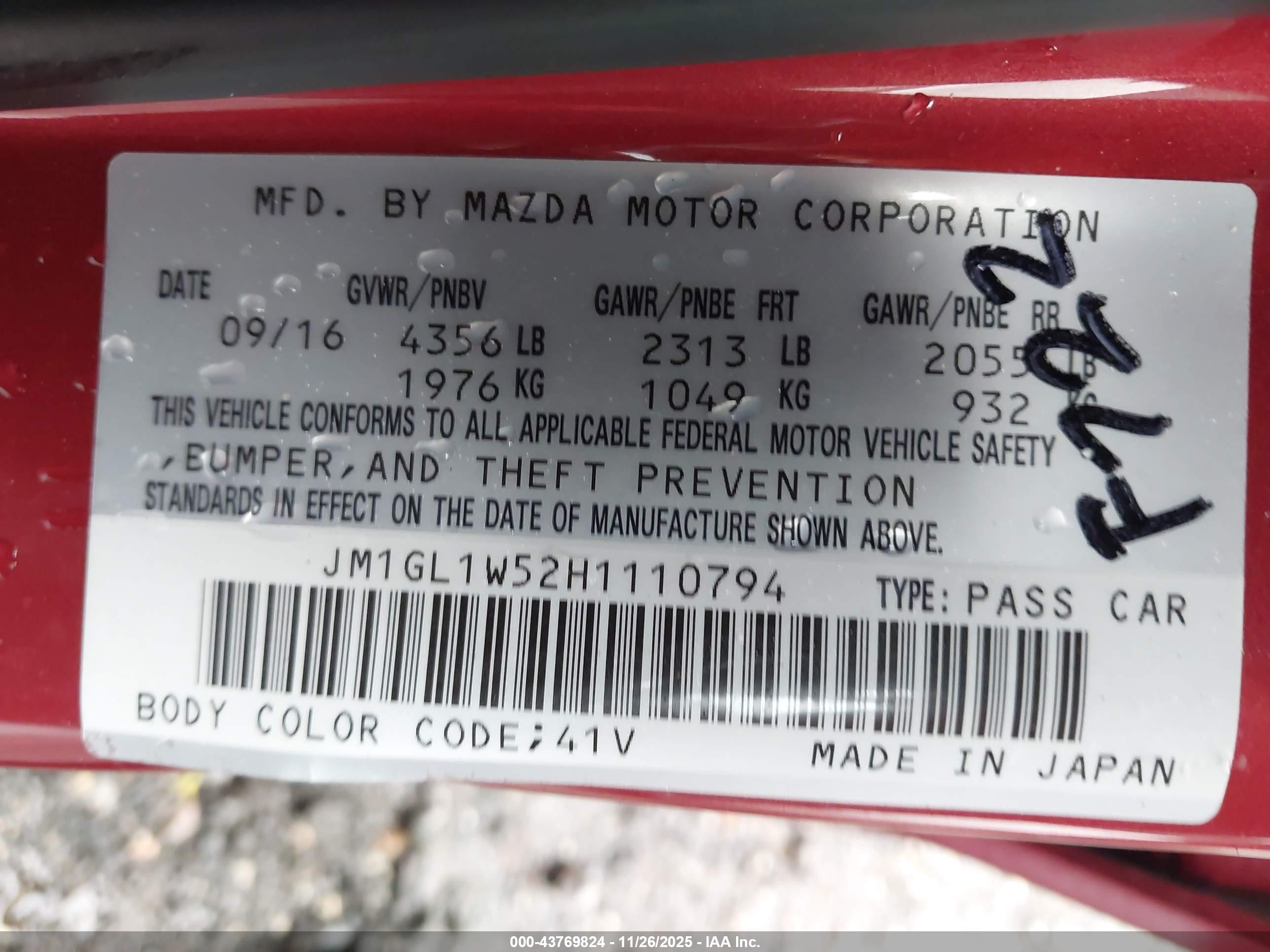 MAZDA MAZDA6 image 9