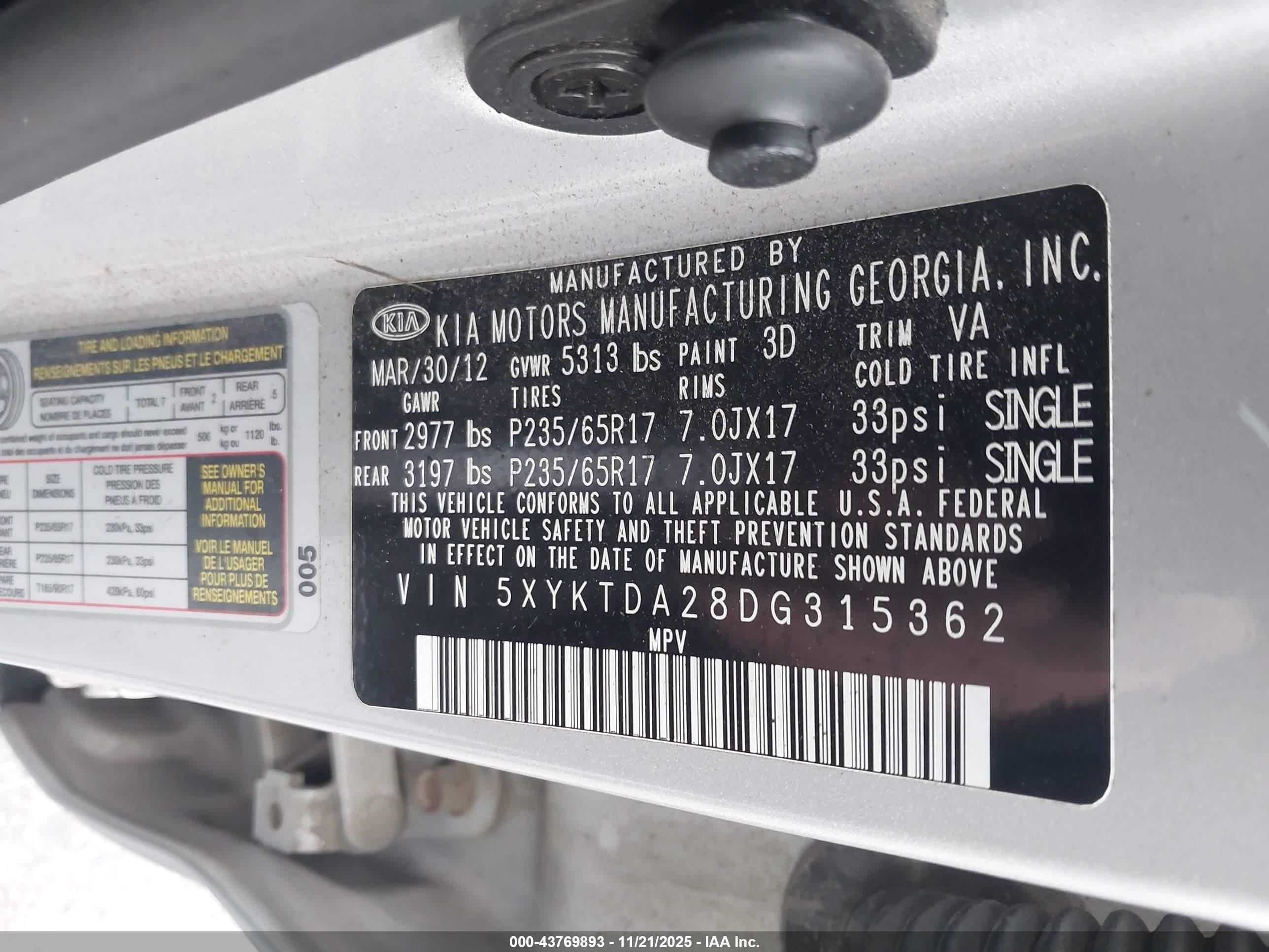KIA SORENTO image 9