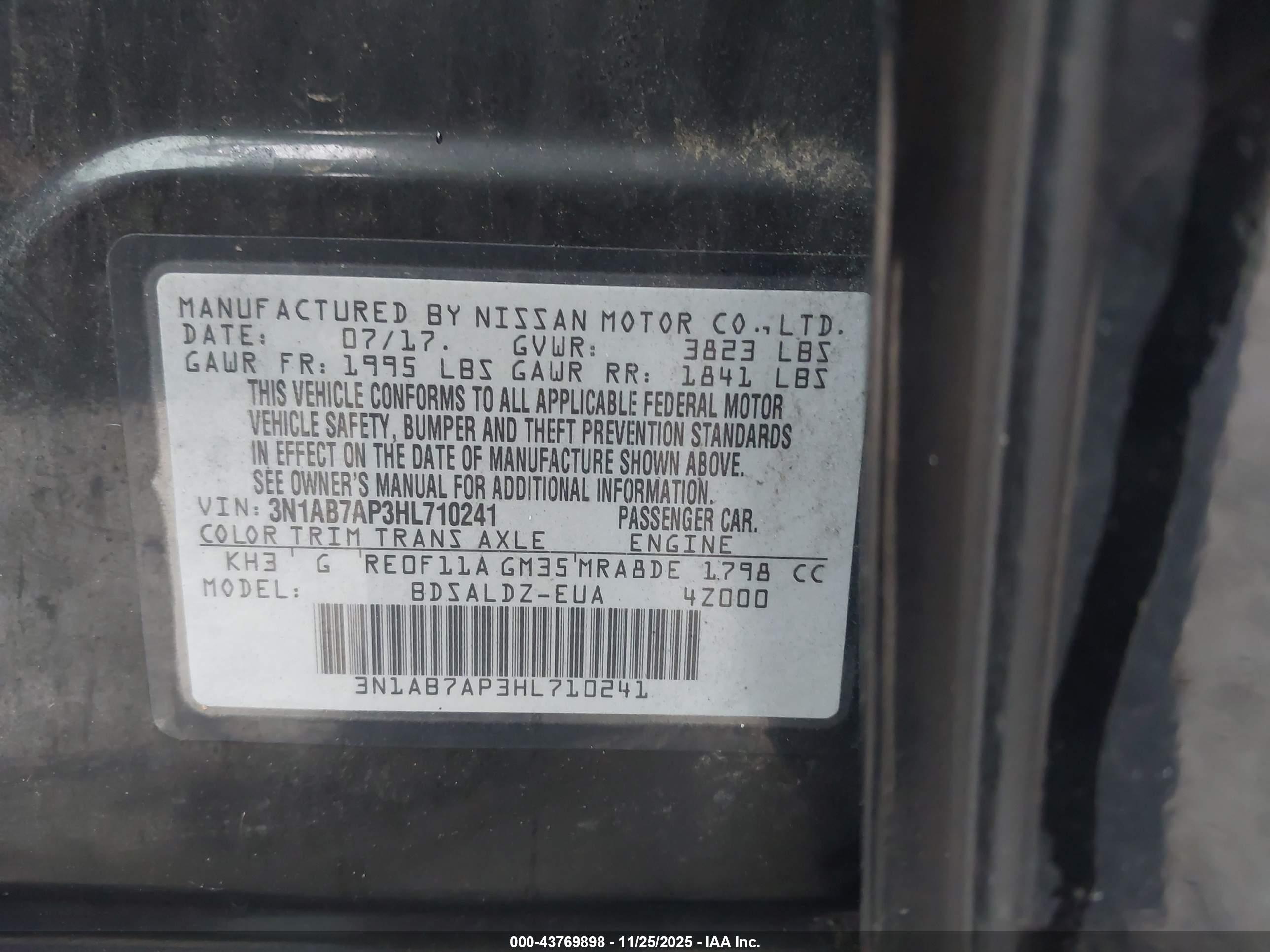 NISSAN SENTRA image 9