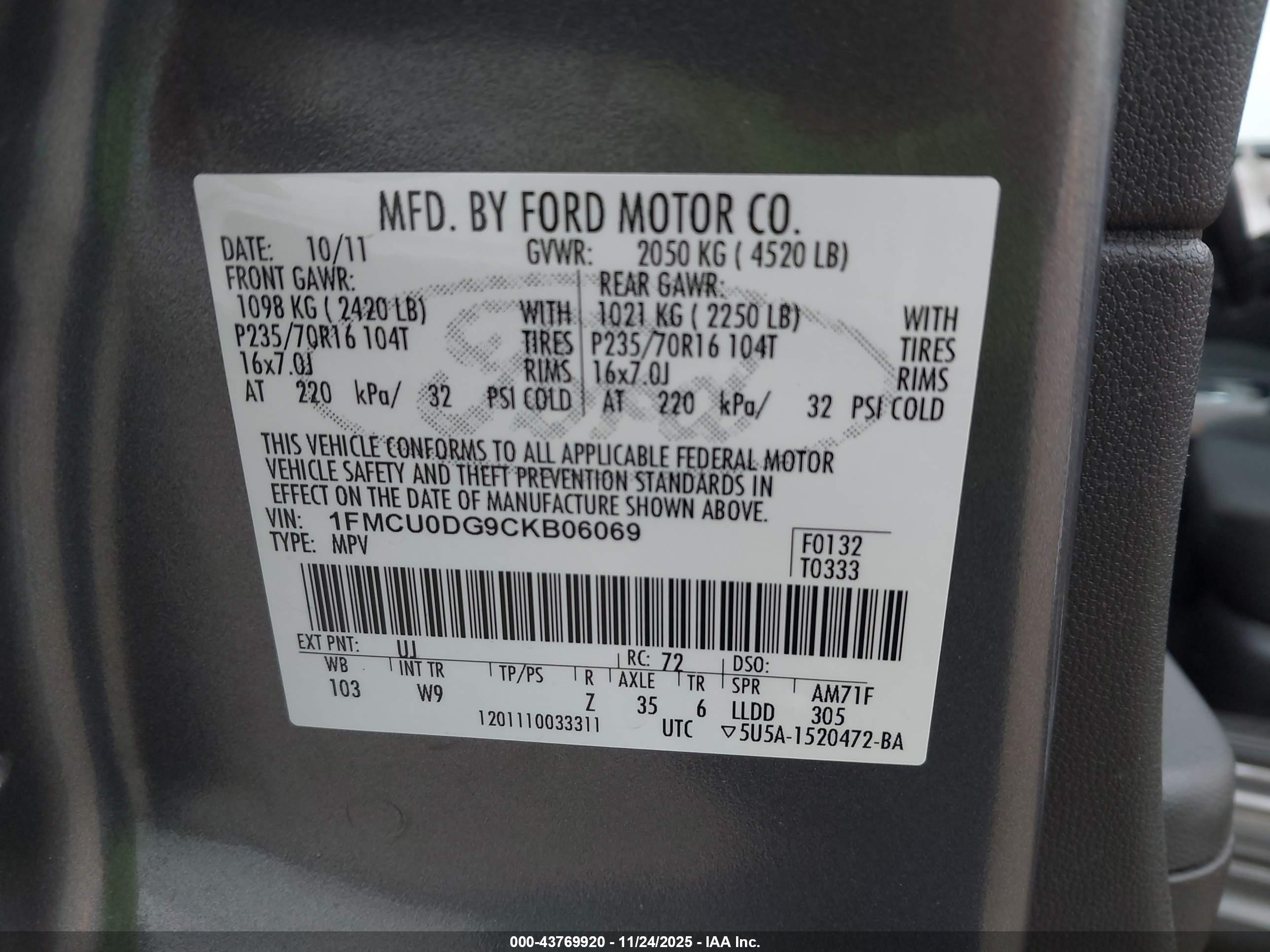 FORD ESCAPE image 9