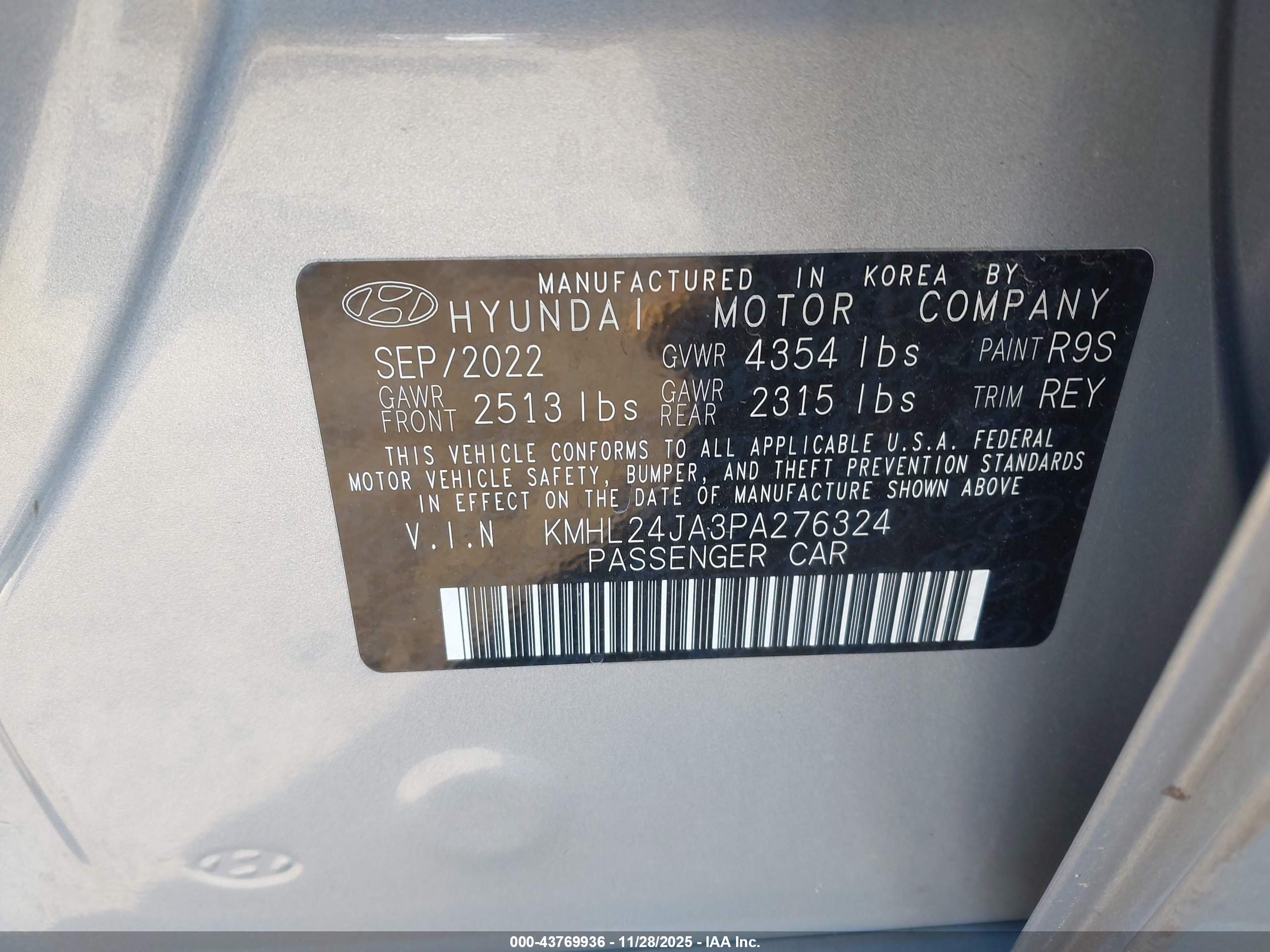 HYUNDAI SONATA image 9