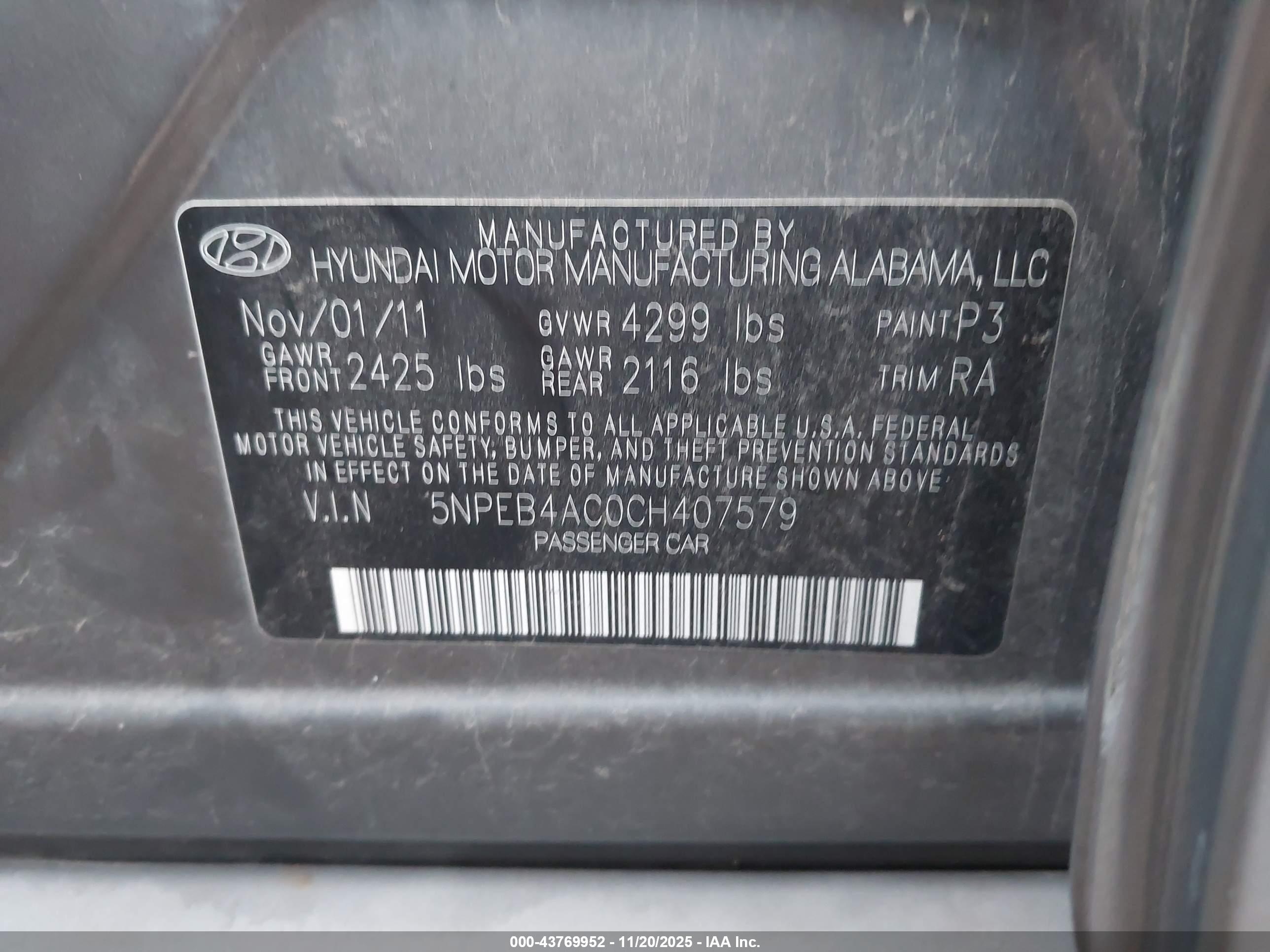 HYUNDAI SONATA image 9
