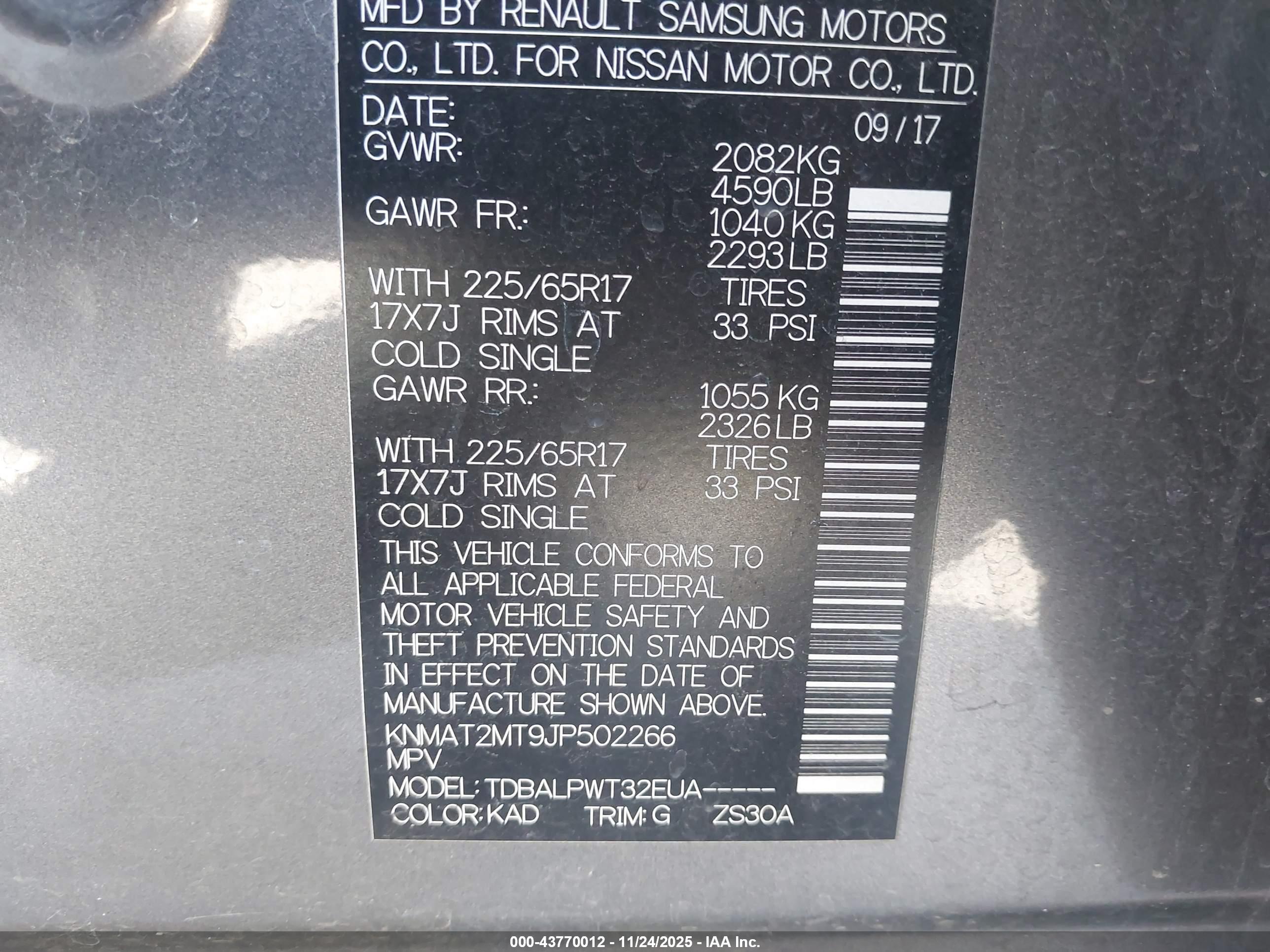 NISSAN ROGUE image 9
