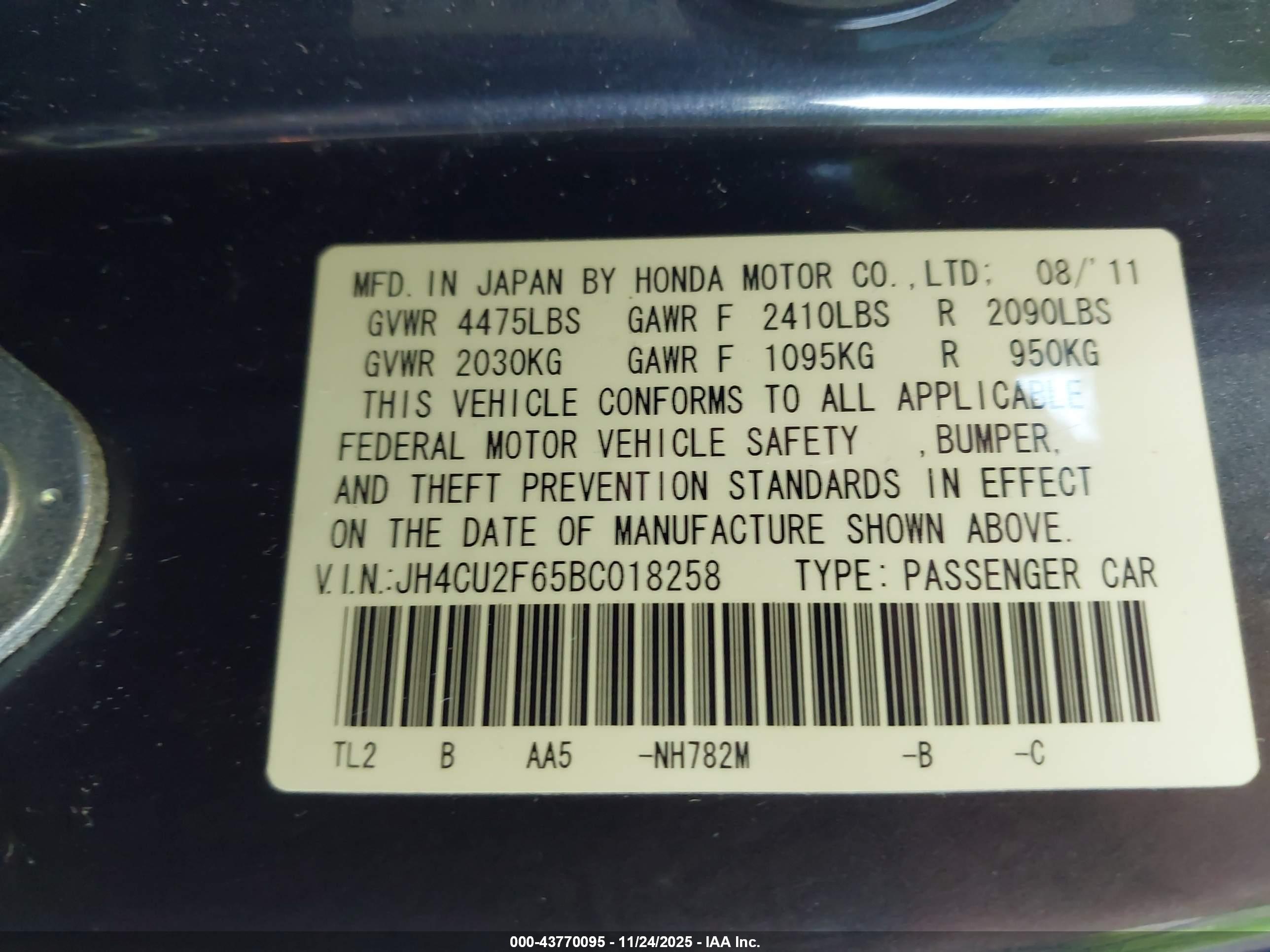 ACURA TSX image 9