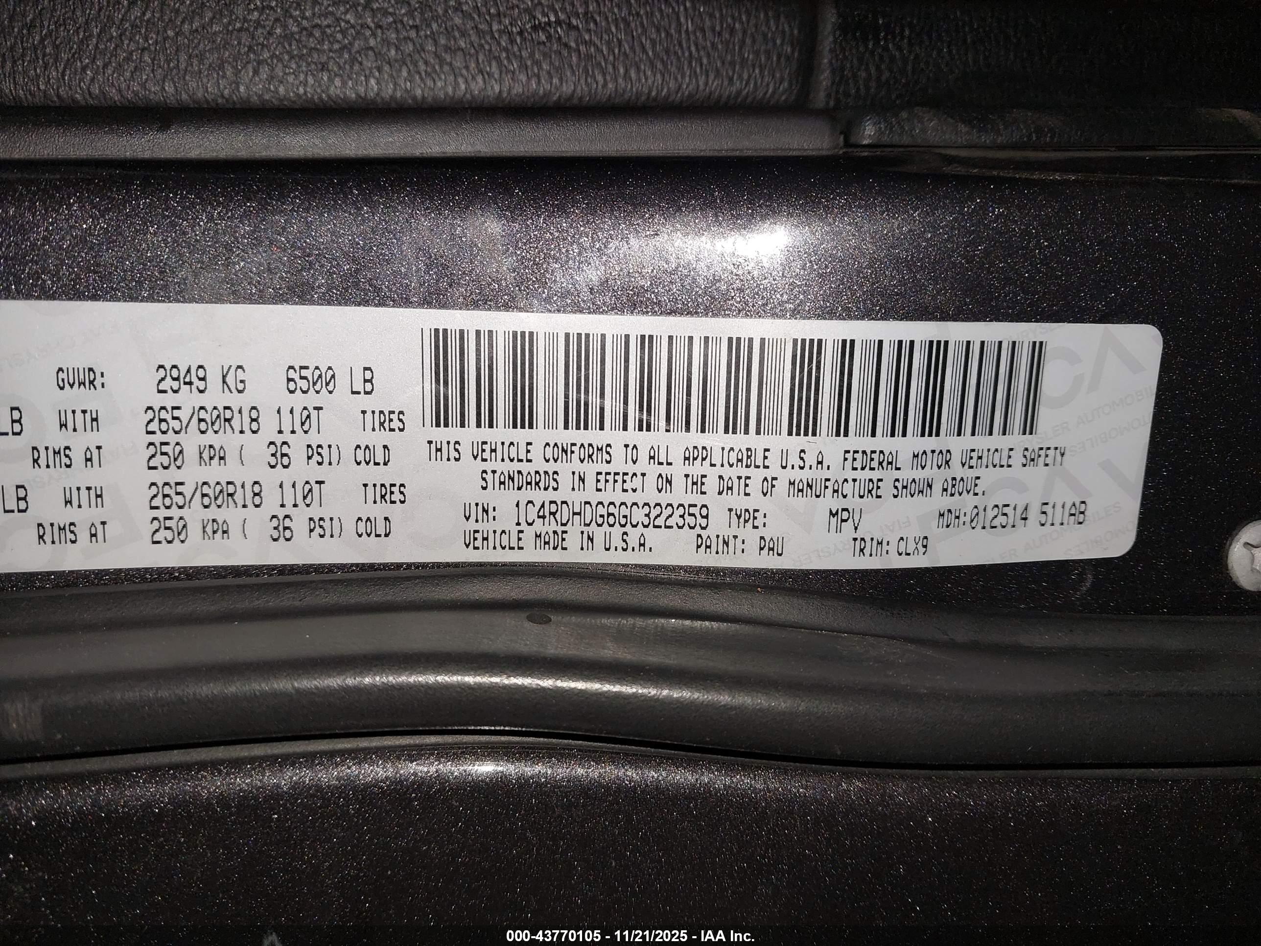 DODGE DURANGO image 9