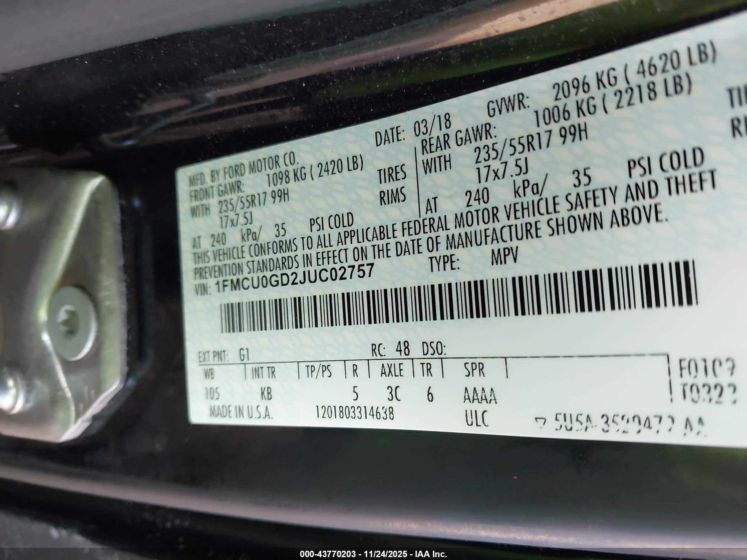 FORD ESCAPE image 9