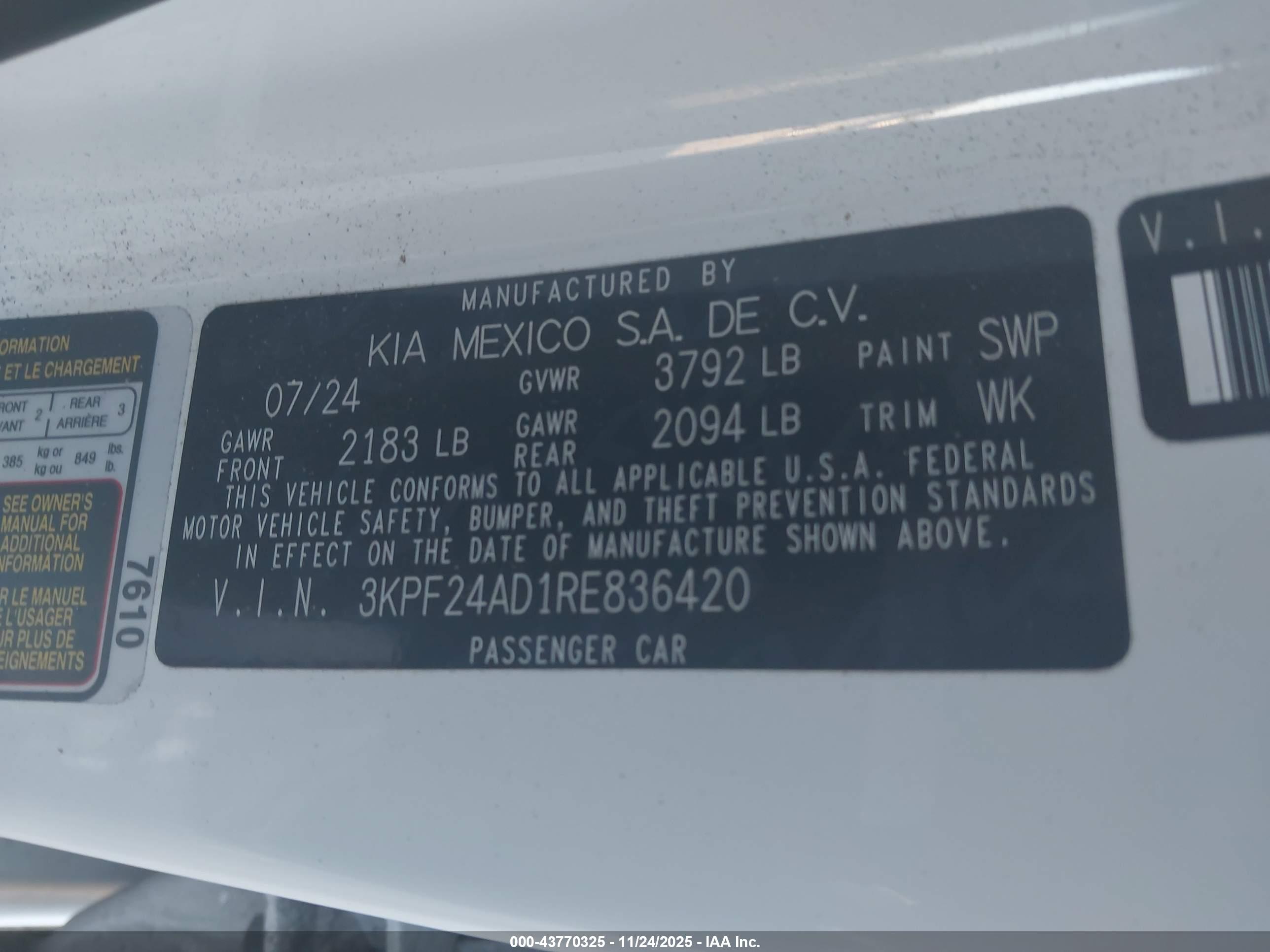 KIA FORTE image 9