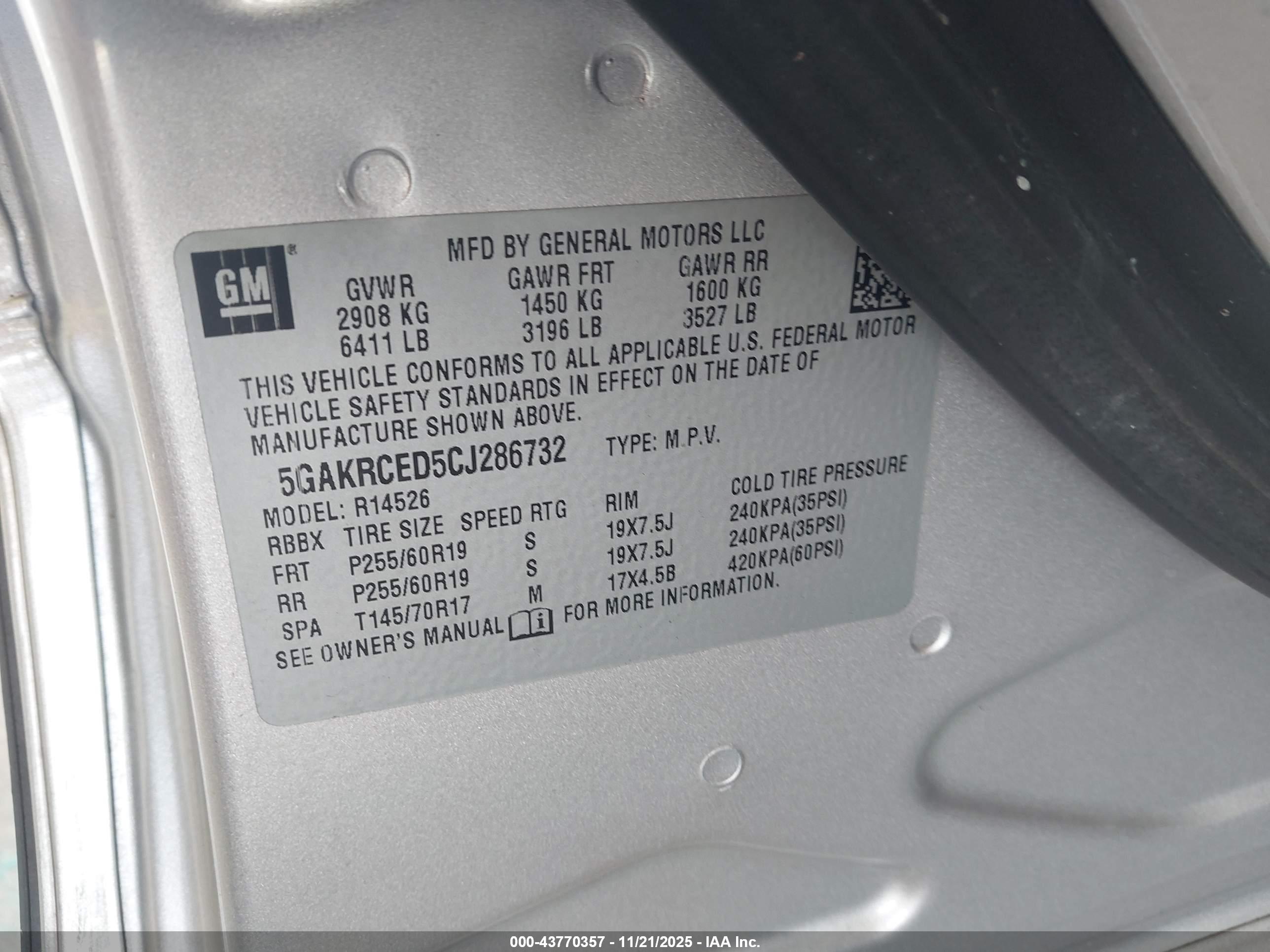 BUICK ENCLAVE image 9