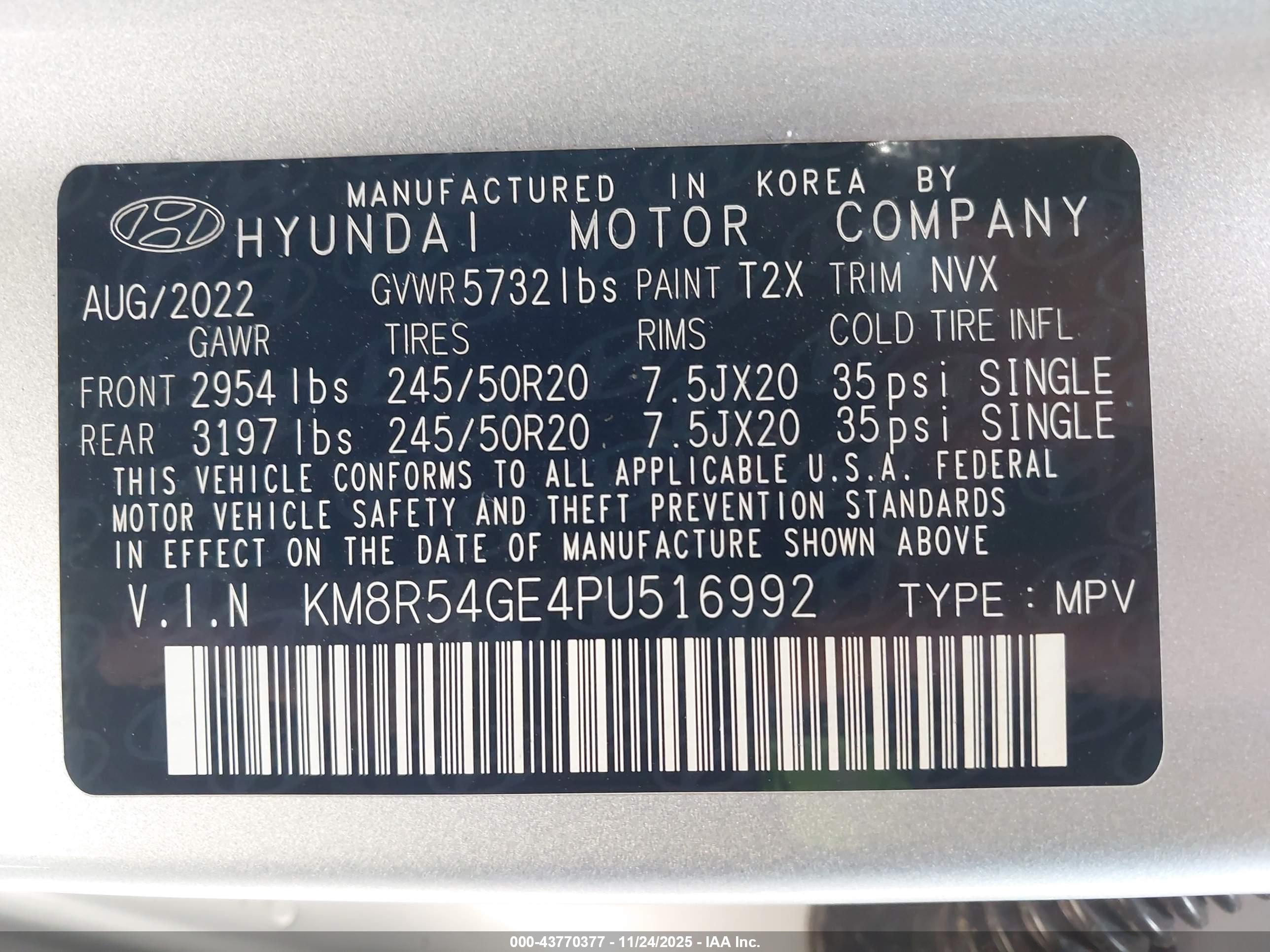HYUNDAI PALISADE image 9