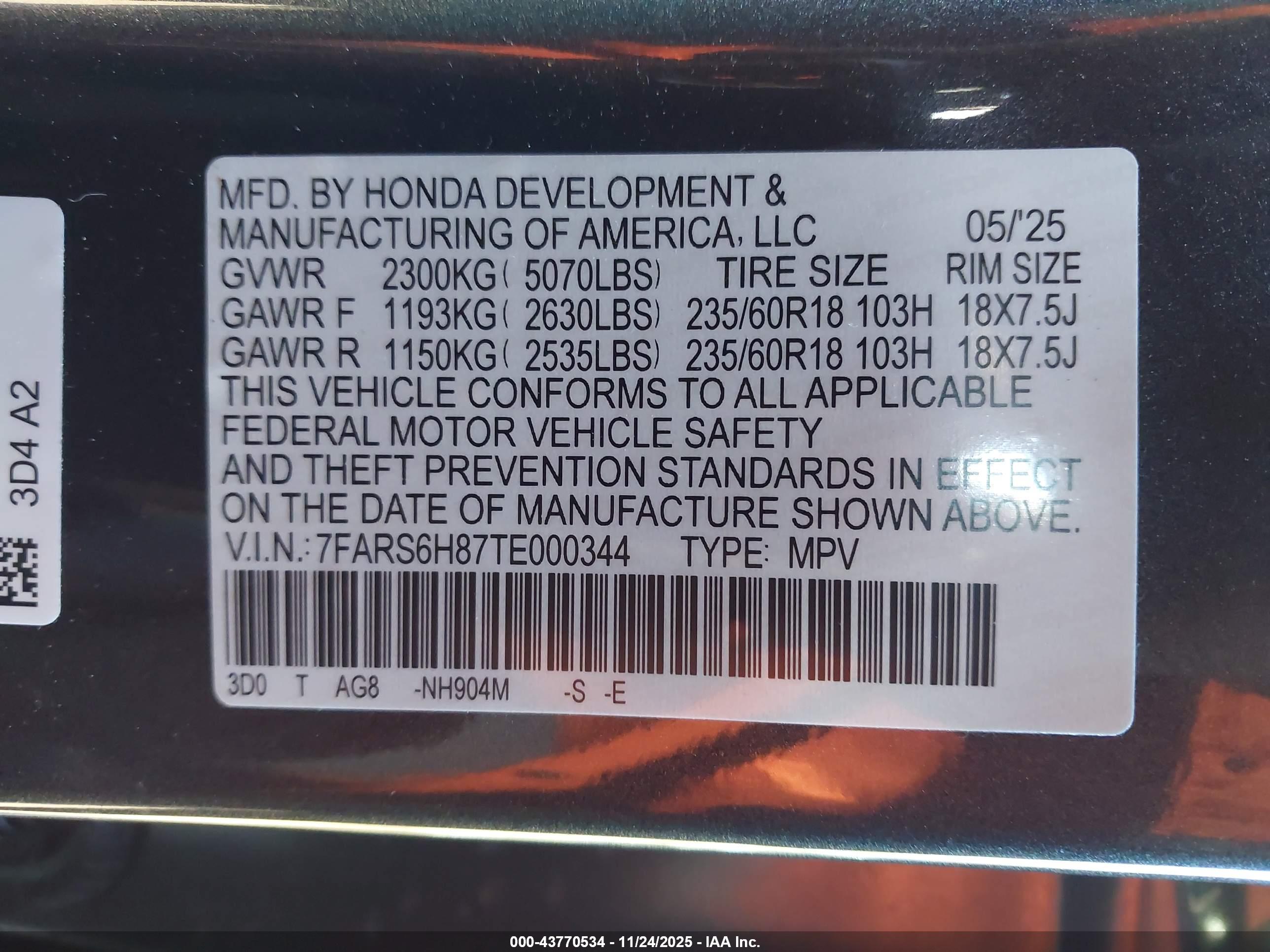 HONDA CR-V image 9