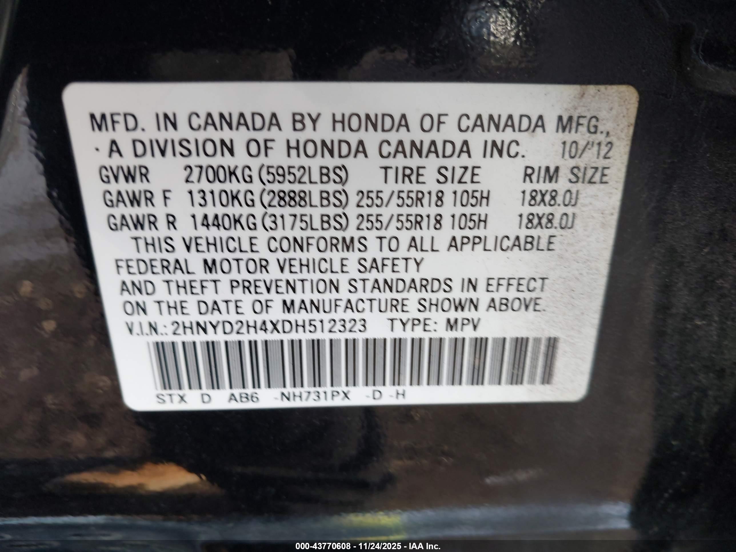 ACURA MDX image 9