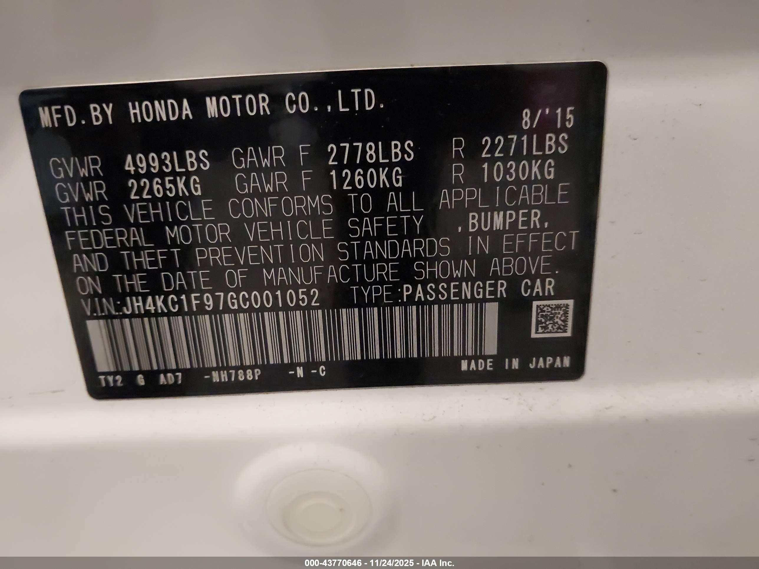 ACURA RLX image 9