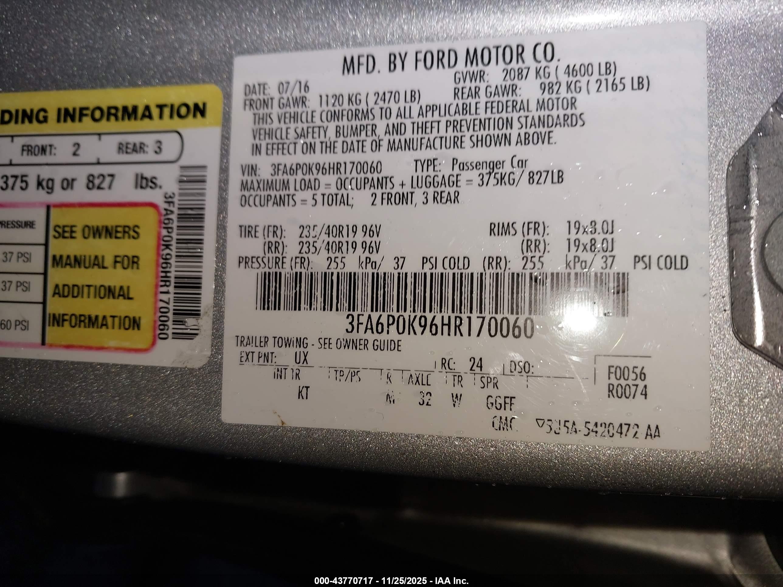 FORD FUSION image 9