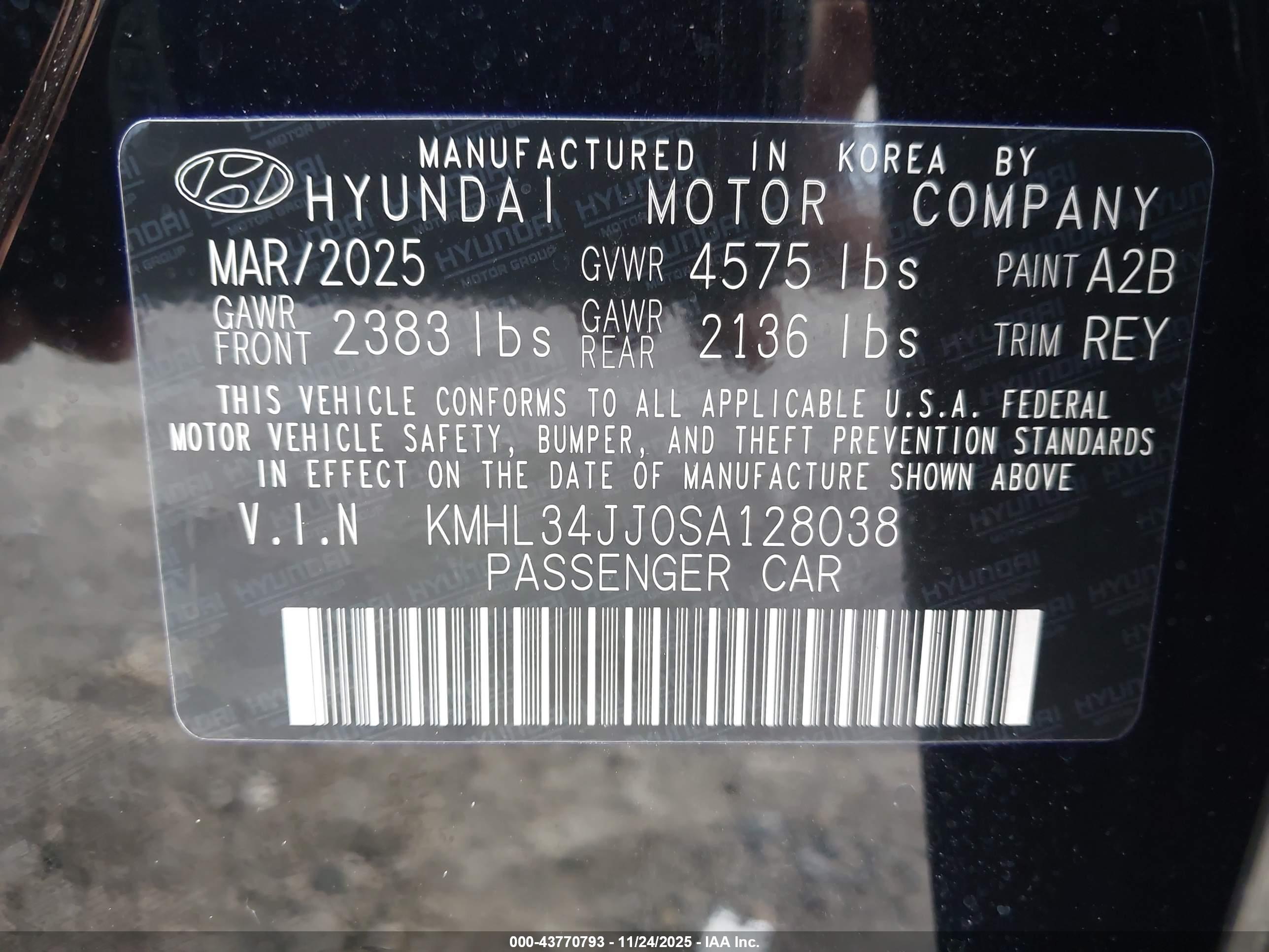 HYUNDAI SONATA image 9