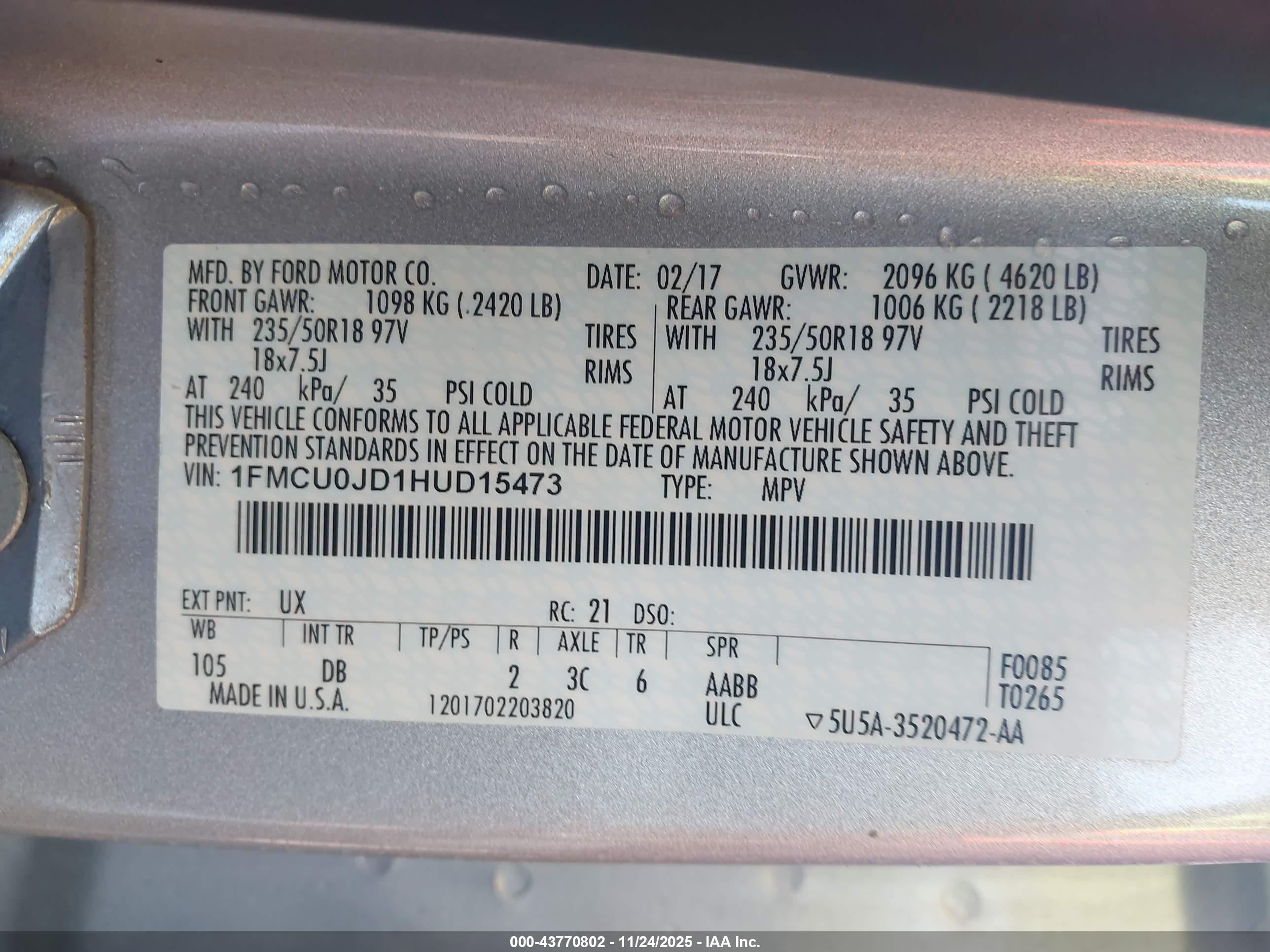 FORD ESCAPE image 9