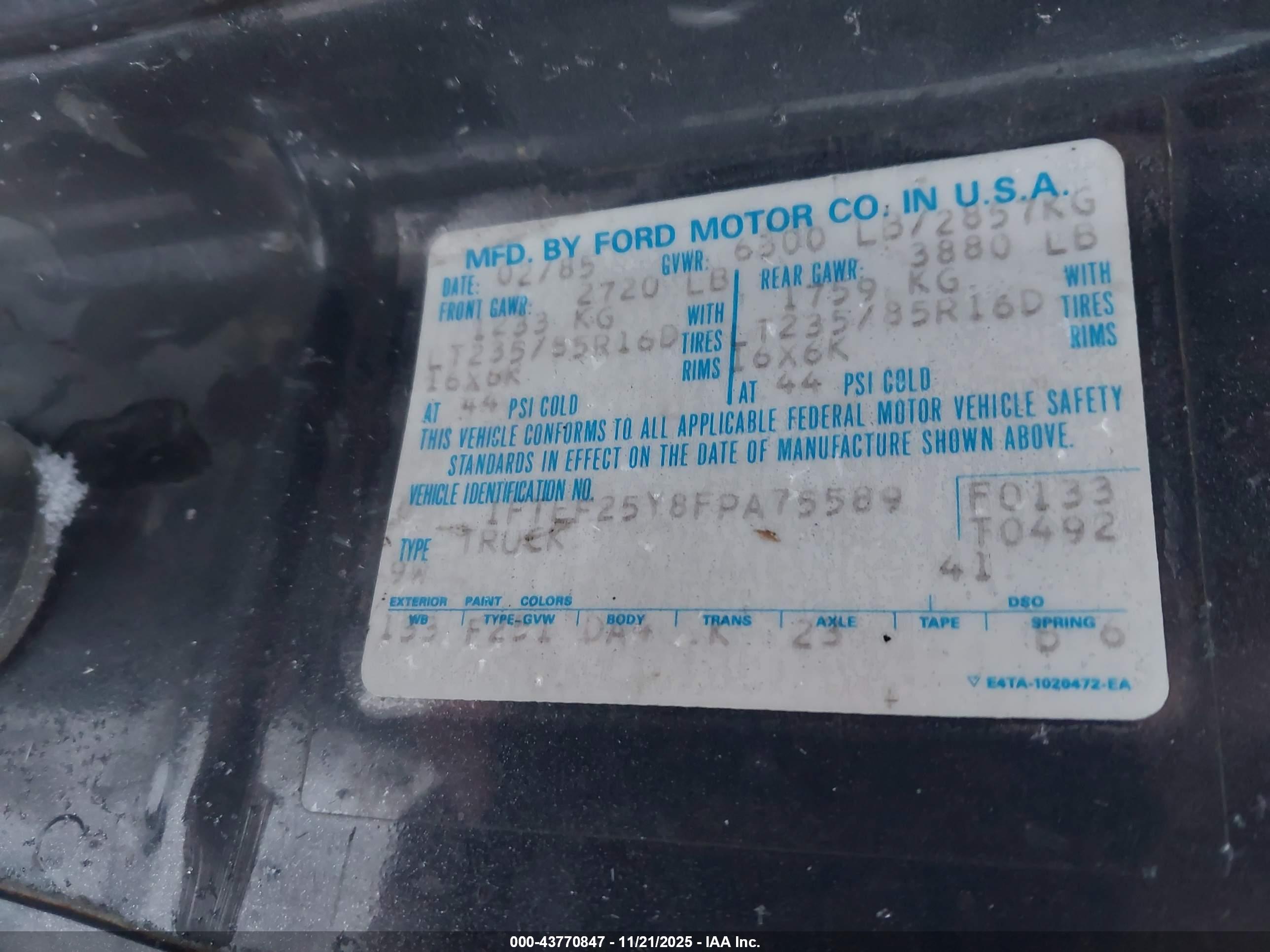 FORD F250 image 9