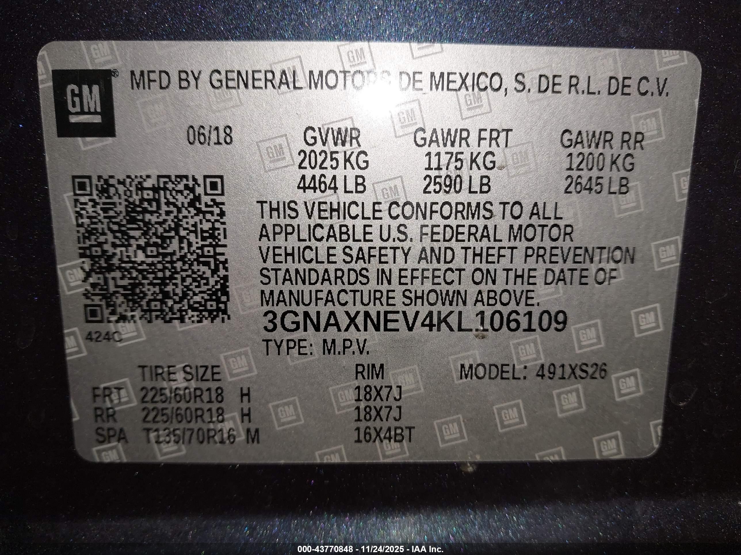 CHEVROLET EQUINOX image 9