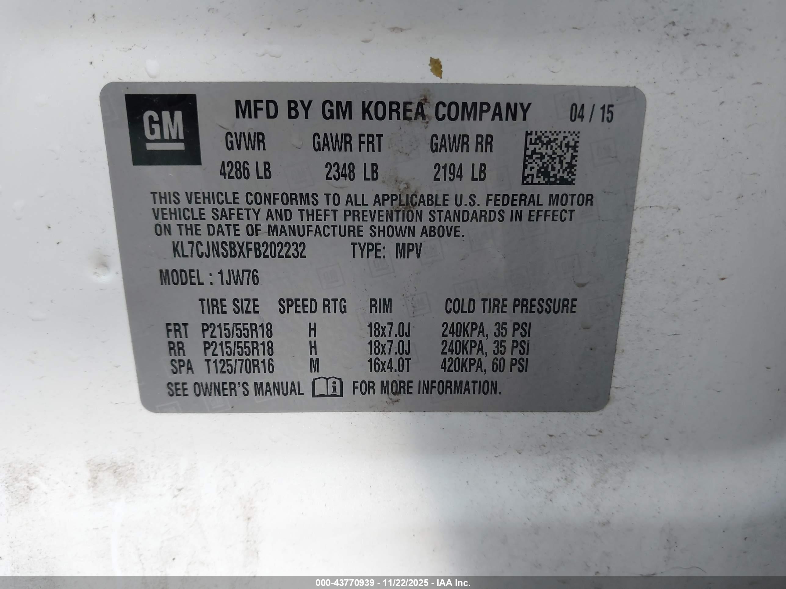 CHEVROLET TRAX image 9