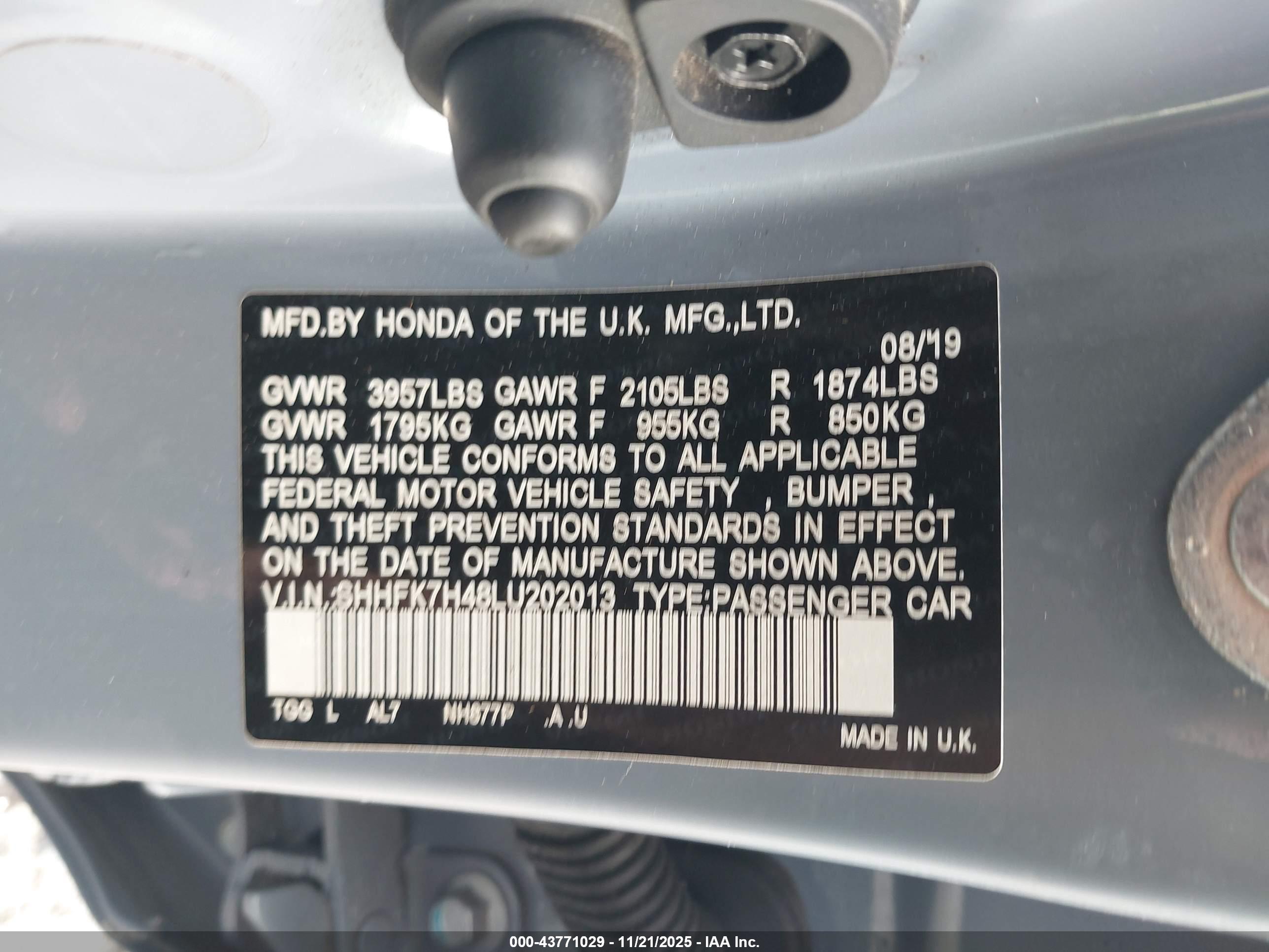 HONDA CIVIC image 9