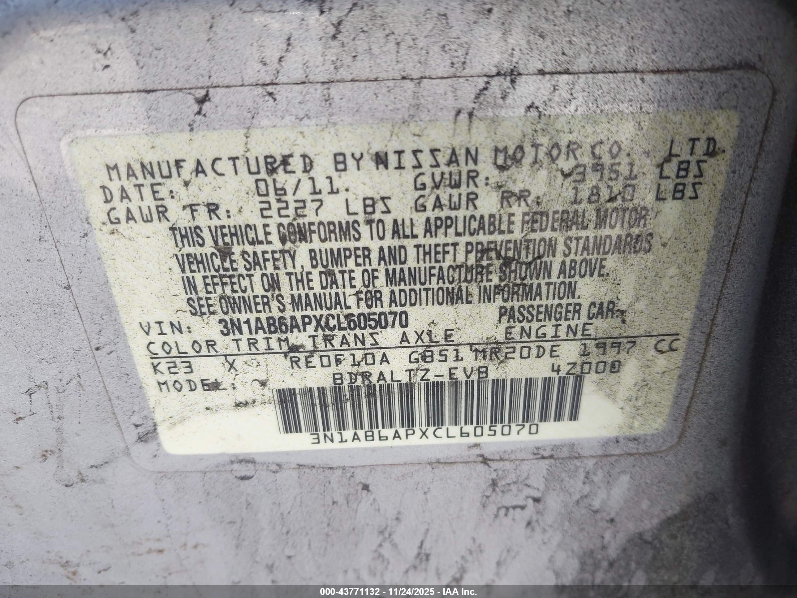 NISSAN SENTRA image 9