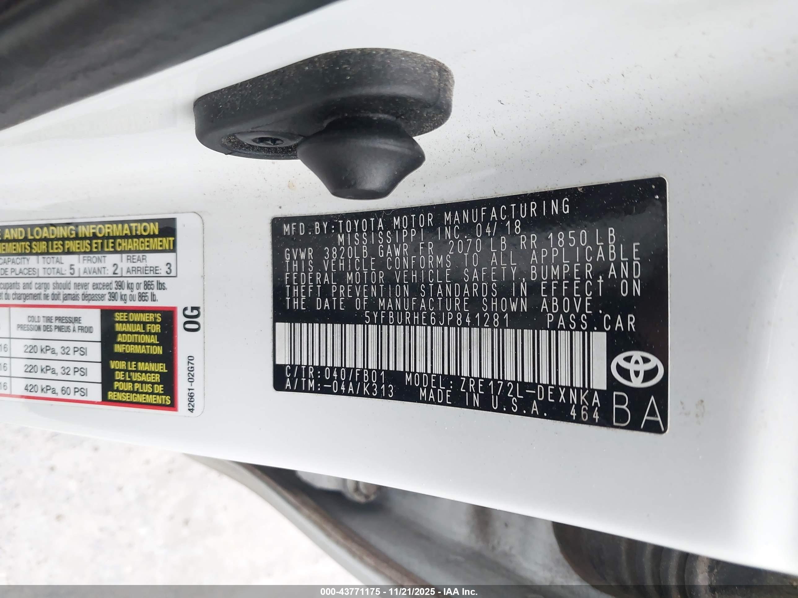 TOYOTA COROLLA image 9