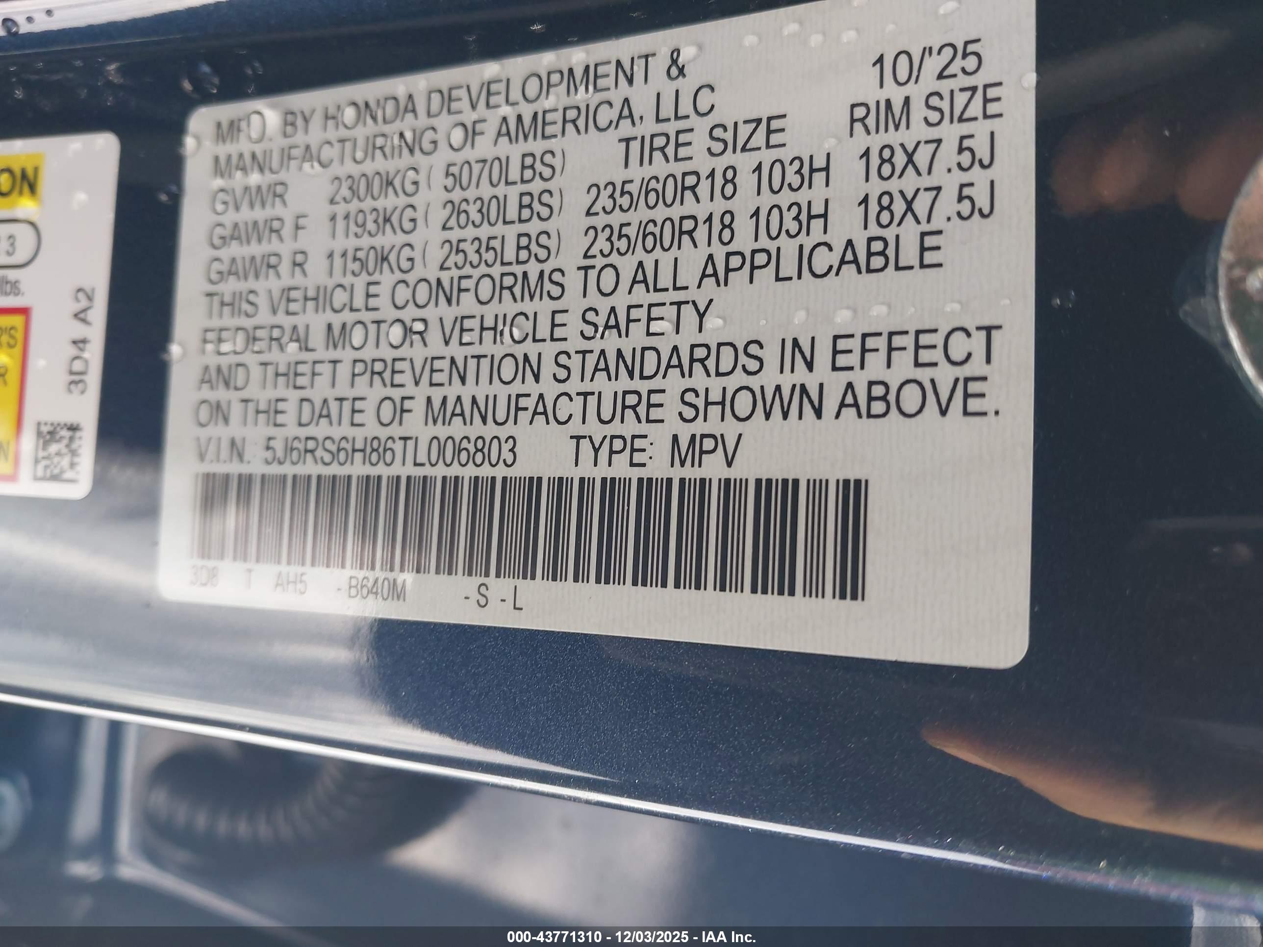 HONDA CR-V image 9