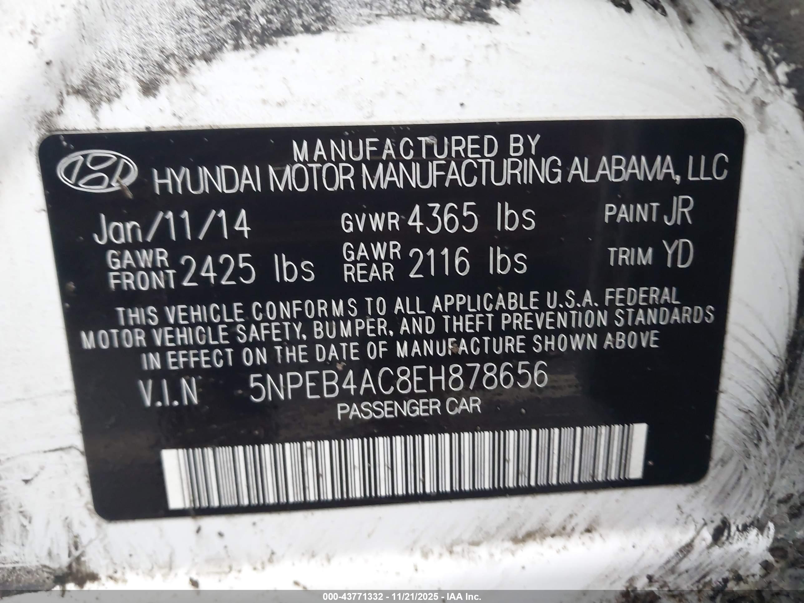 HYUNDAI SONATA image 9