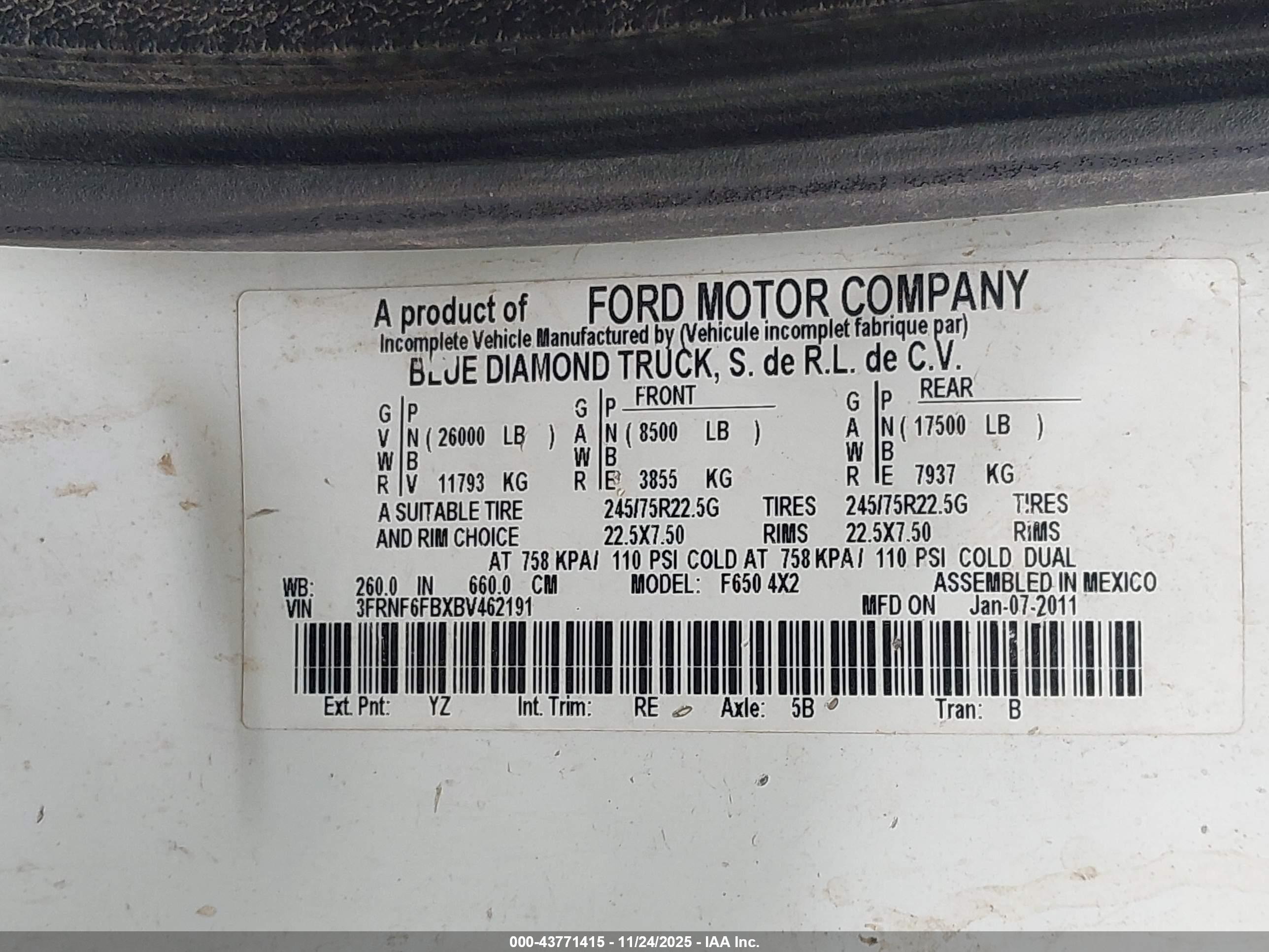 FORD F-650 image 9