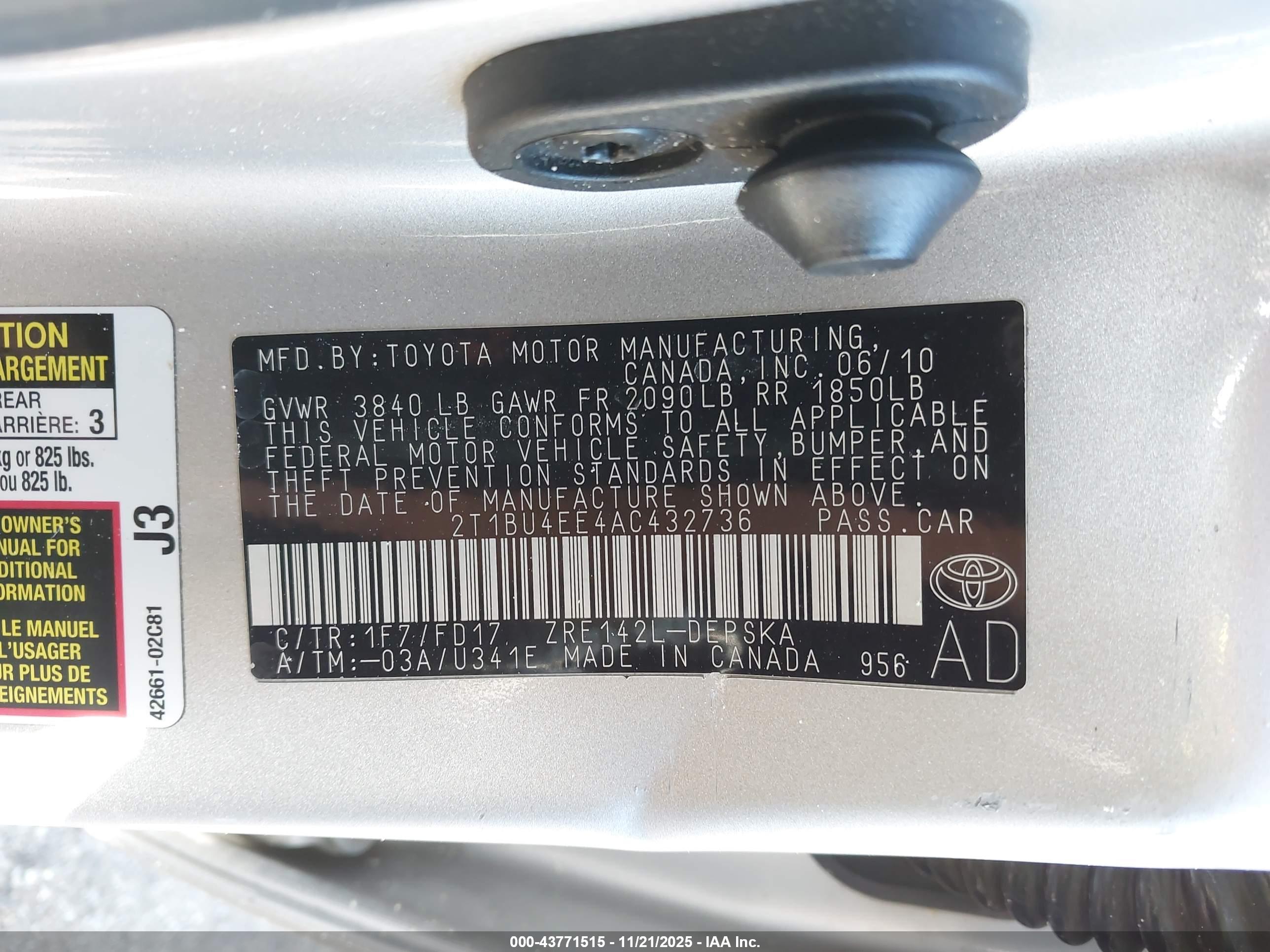 TOYOTA COROLLA image 9