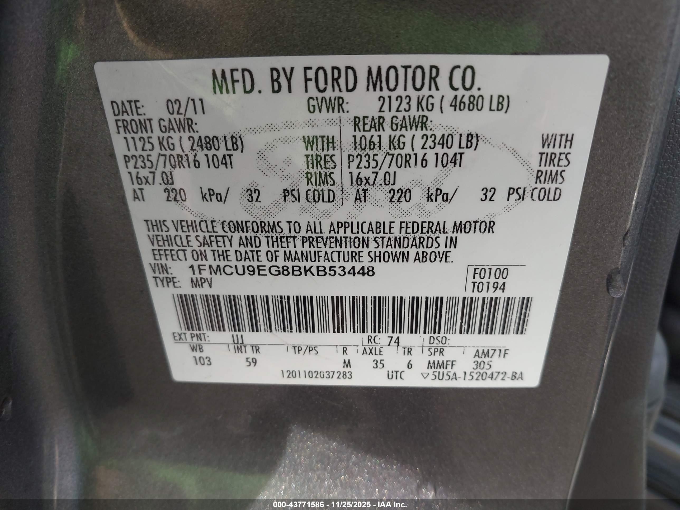 FORD ESCAPE image 9
