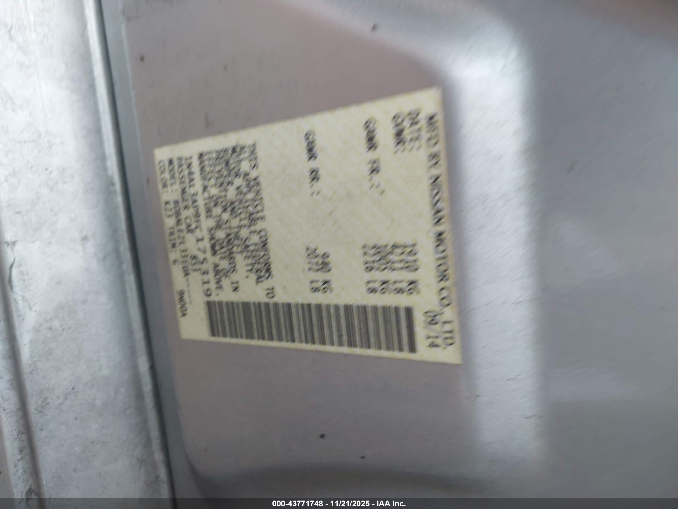 NISSAN ALTIMA image 9