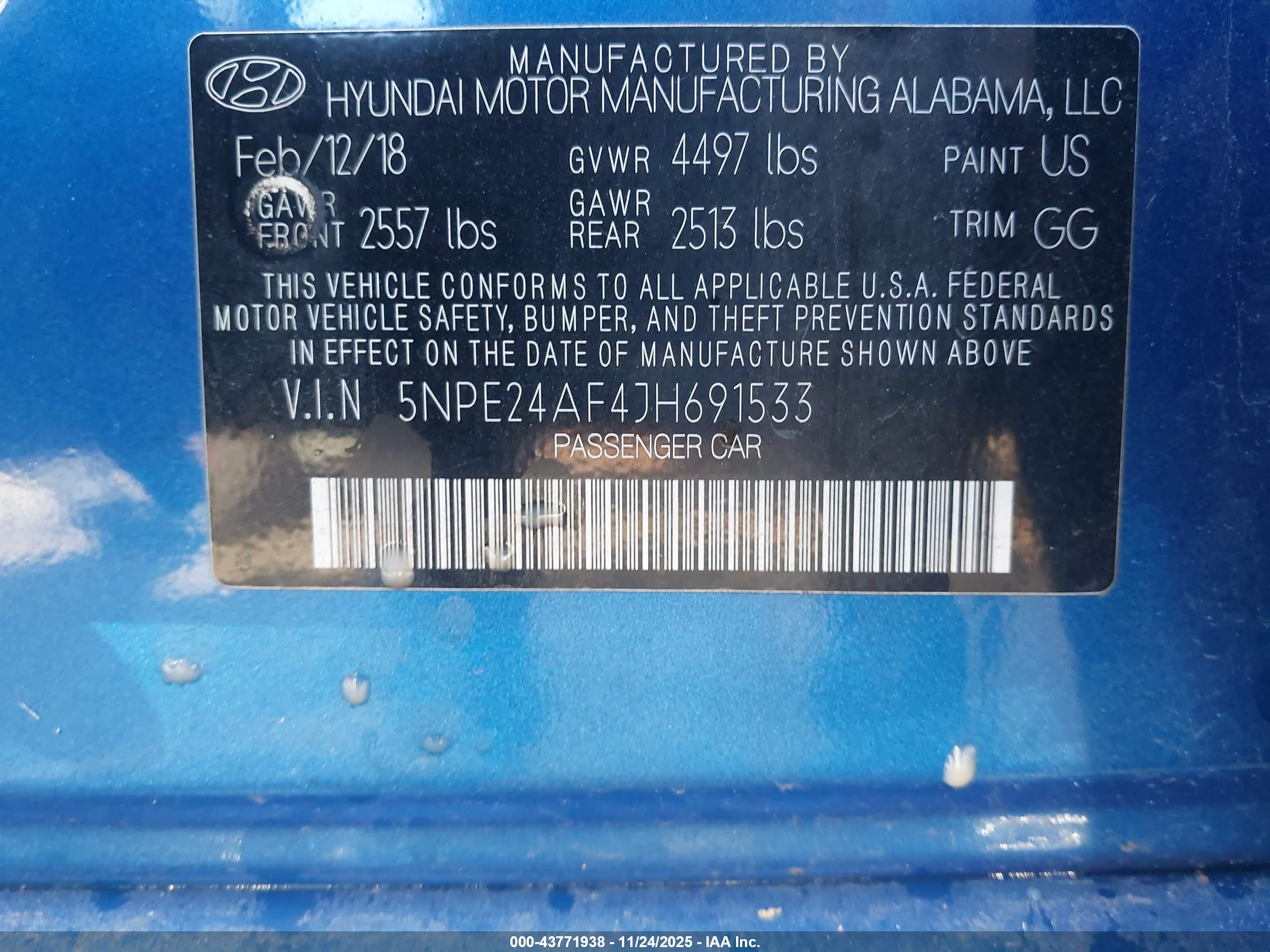 HYUNDAI SONATA image 9