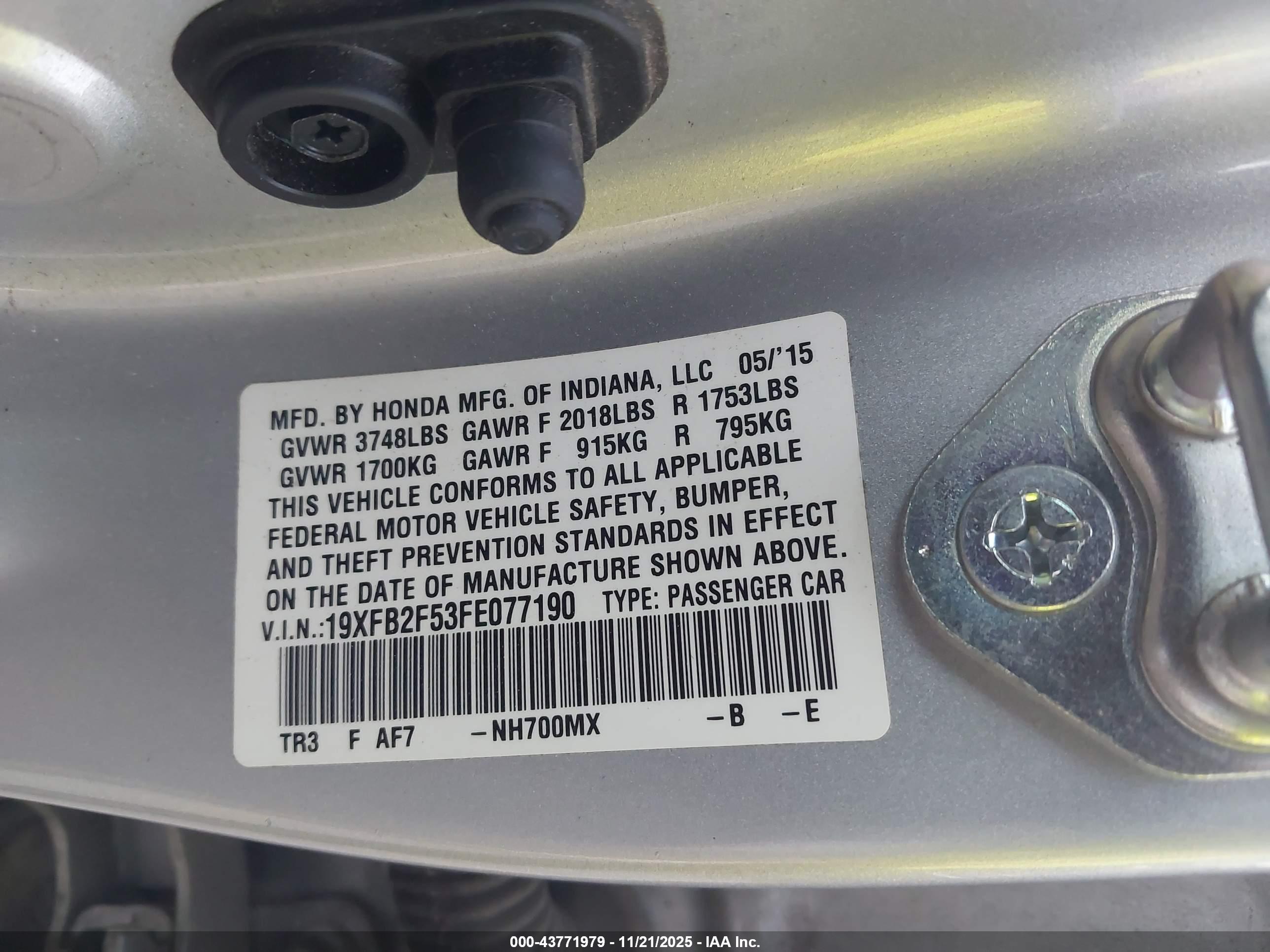 HONDA CIVIC image 9