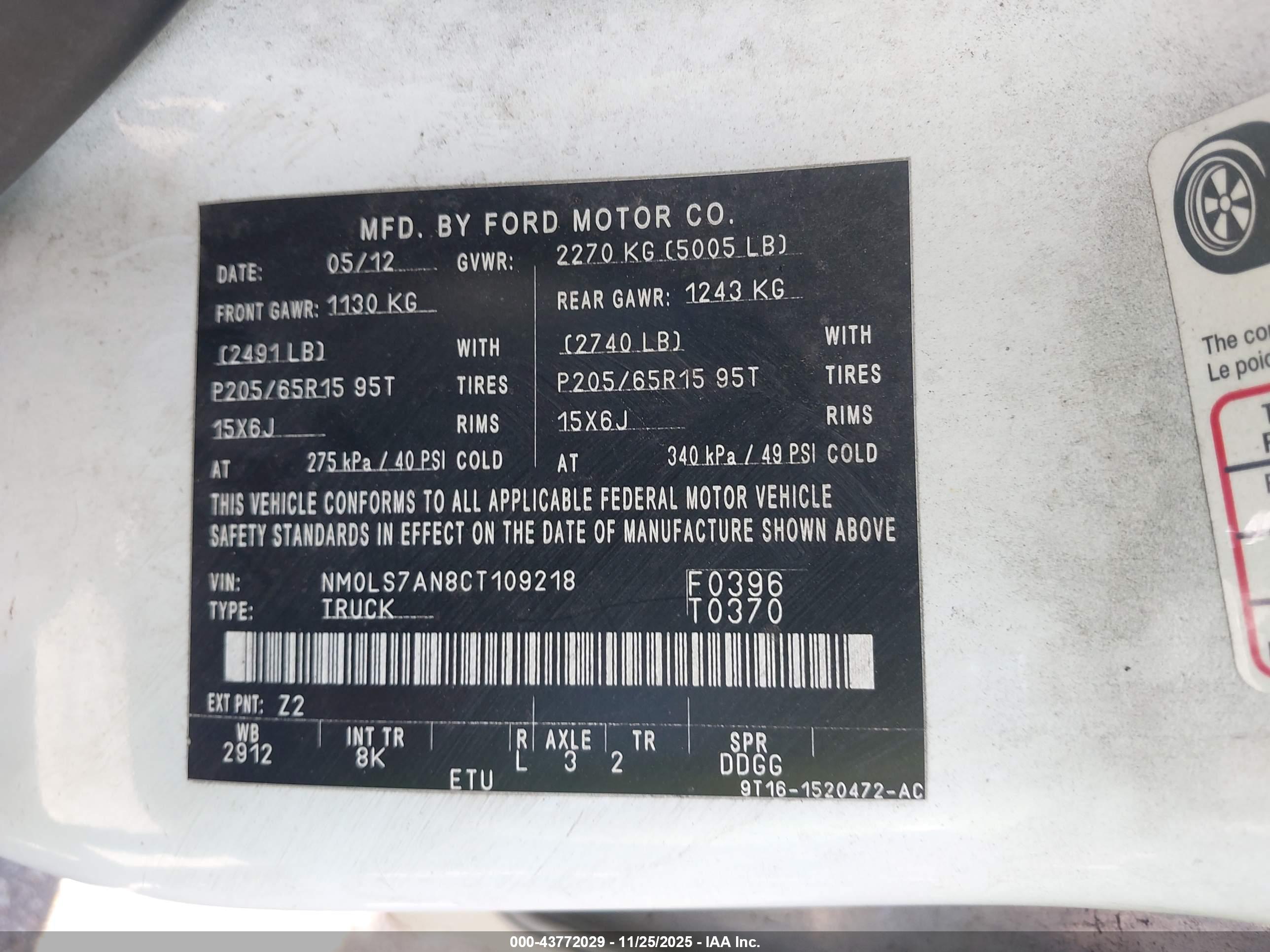 FORD TRANSIT image 9