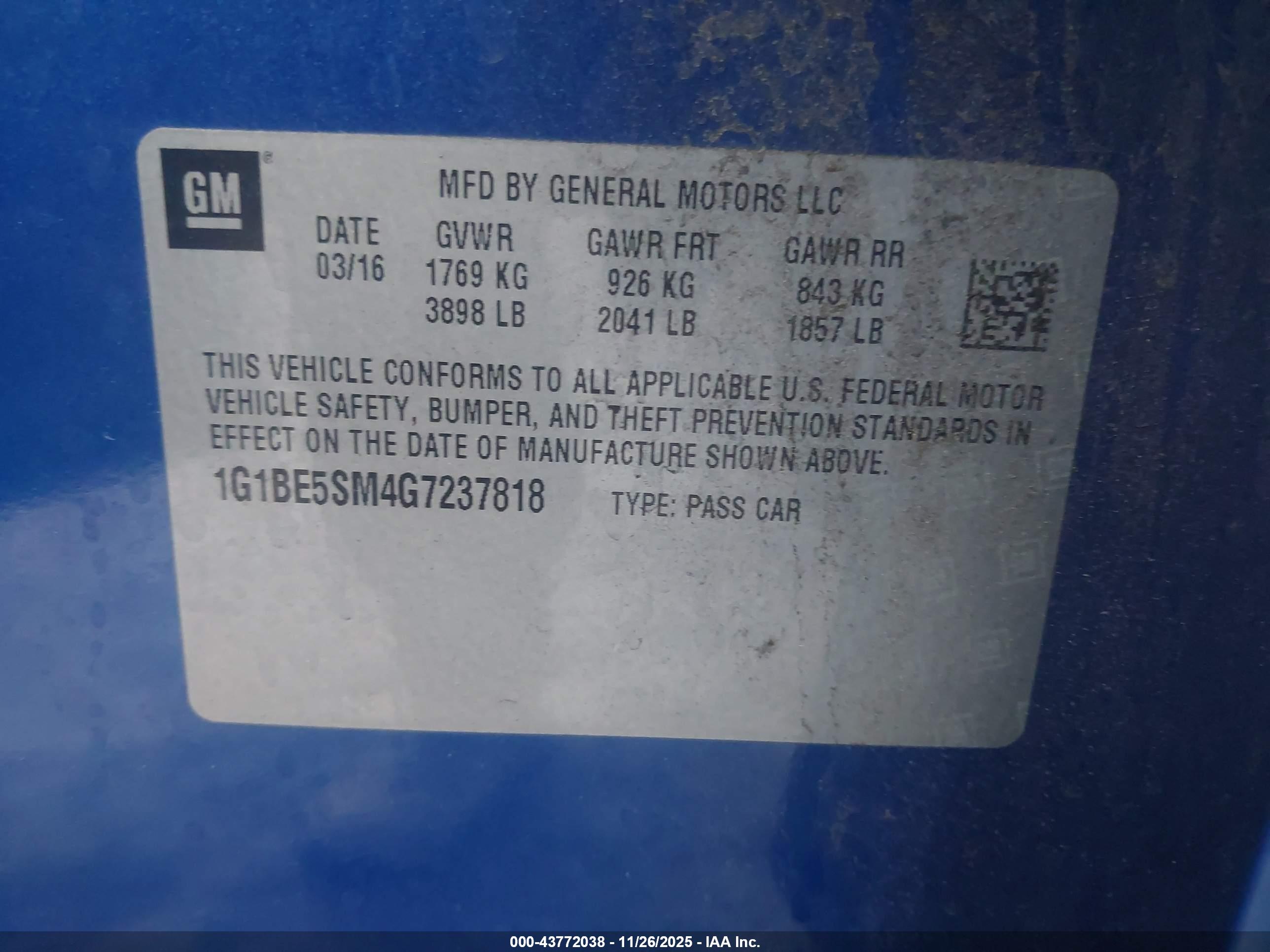 CHEVROLET CRUZE image 9