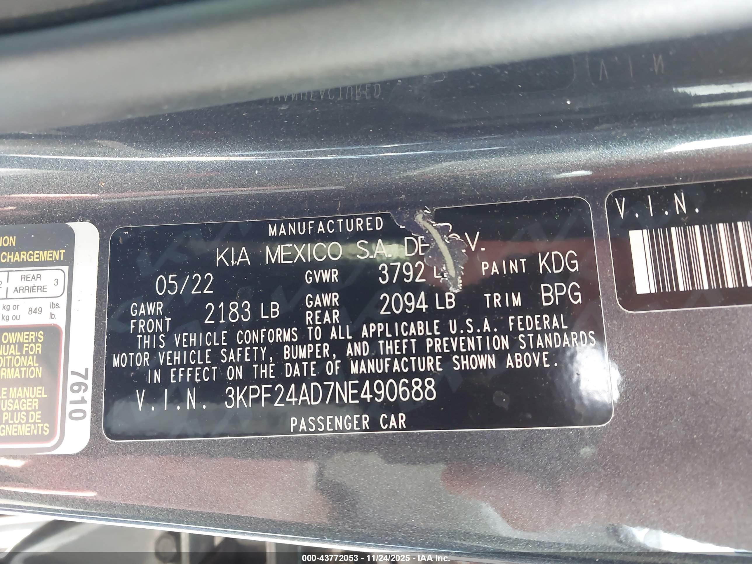 KIA FORTE image 9