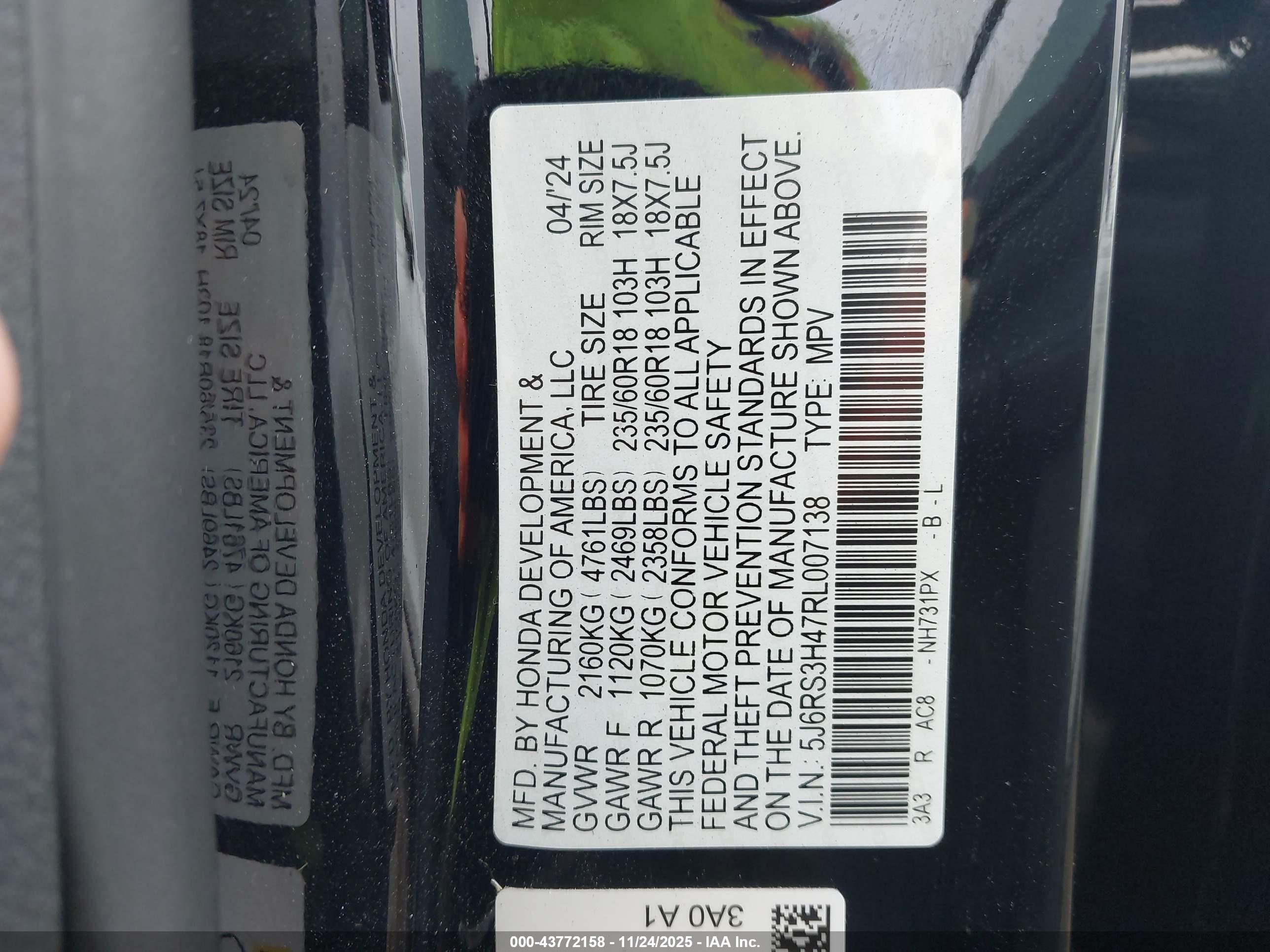 HONDA CR-V image 9