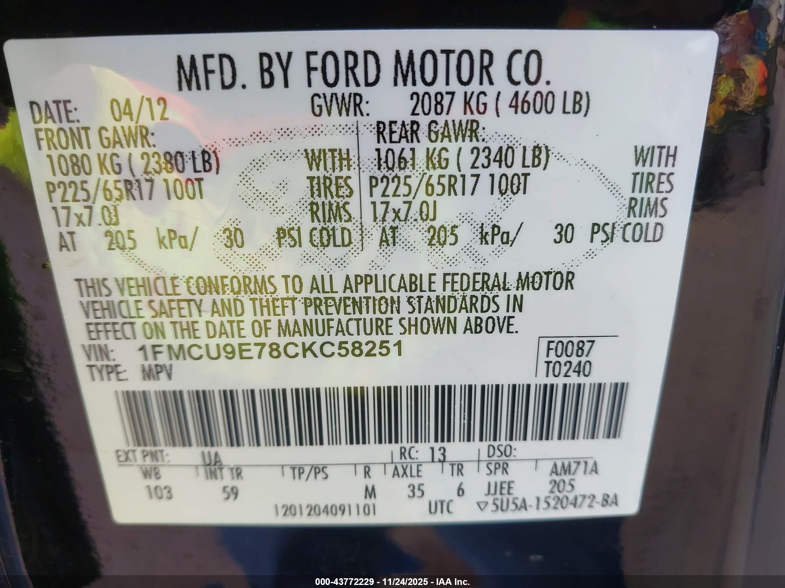 FORD ESCAPE image 9