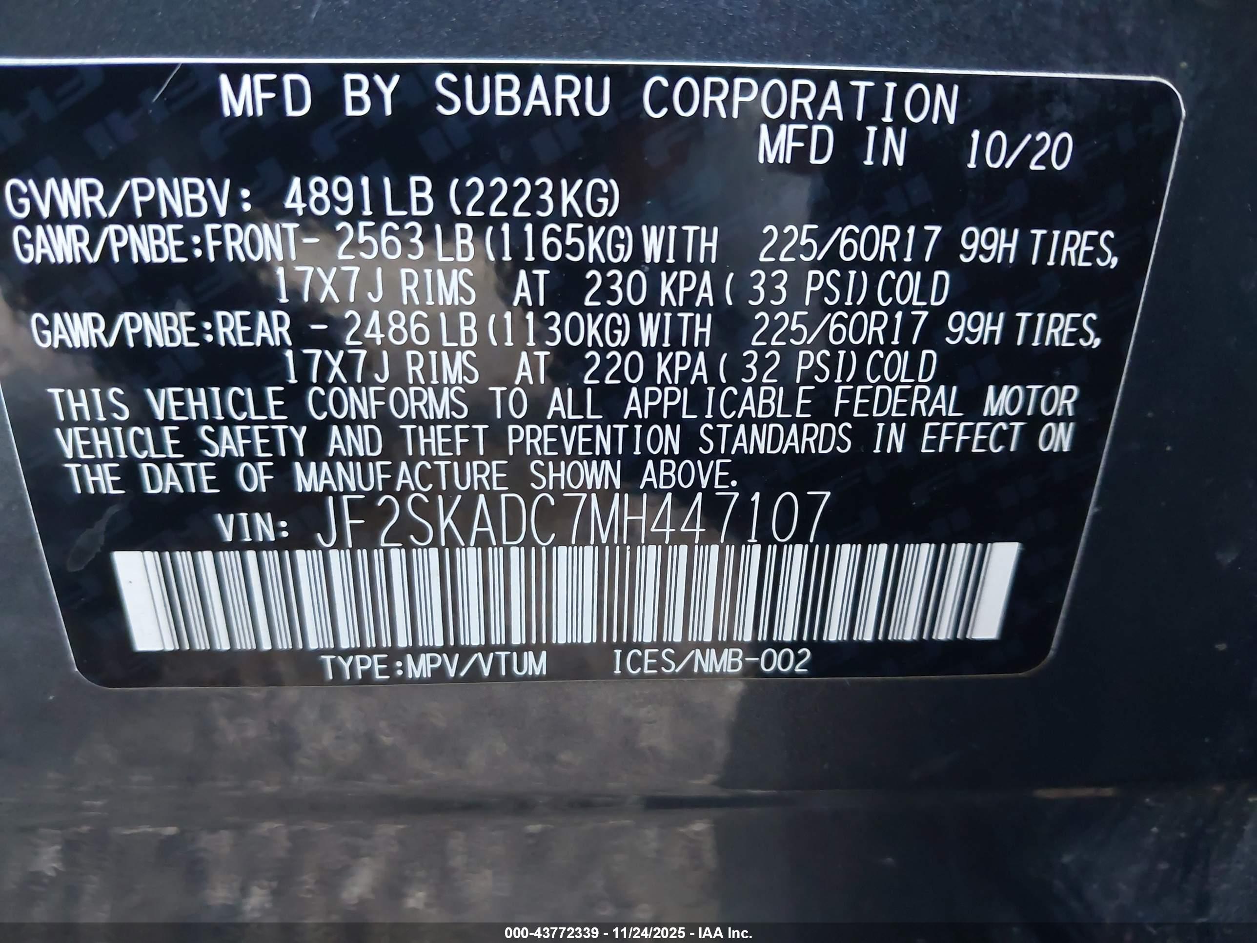 SUBARU FORESTER image 9