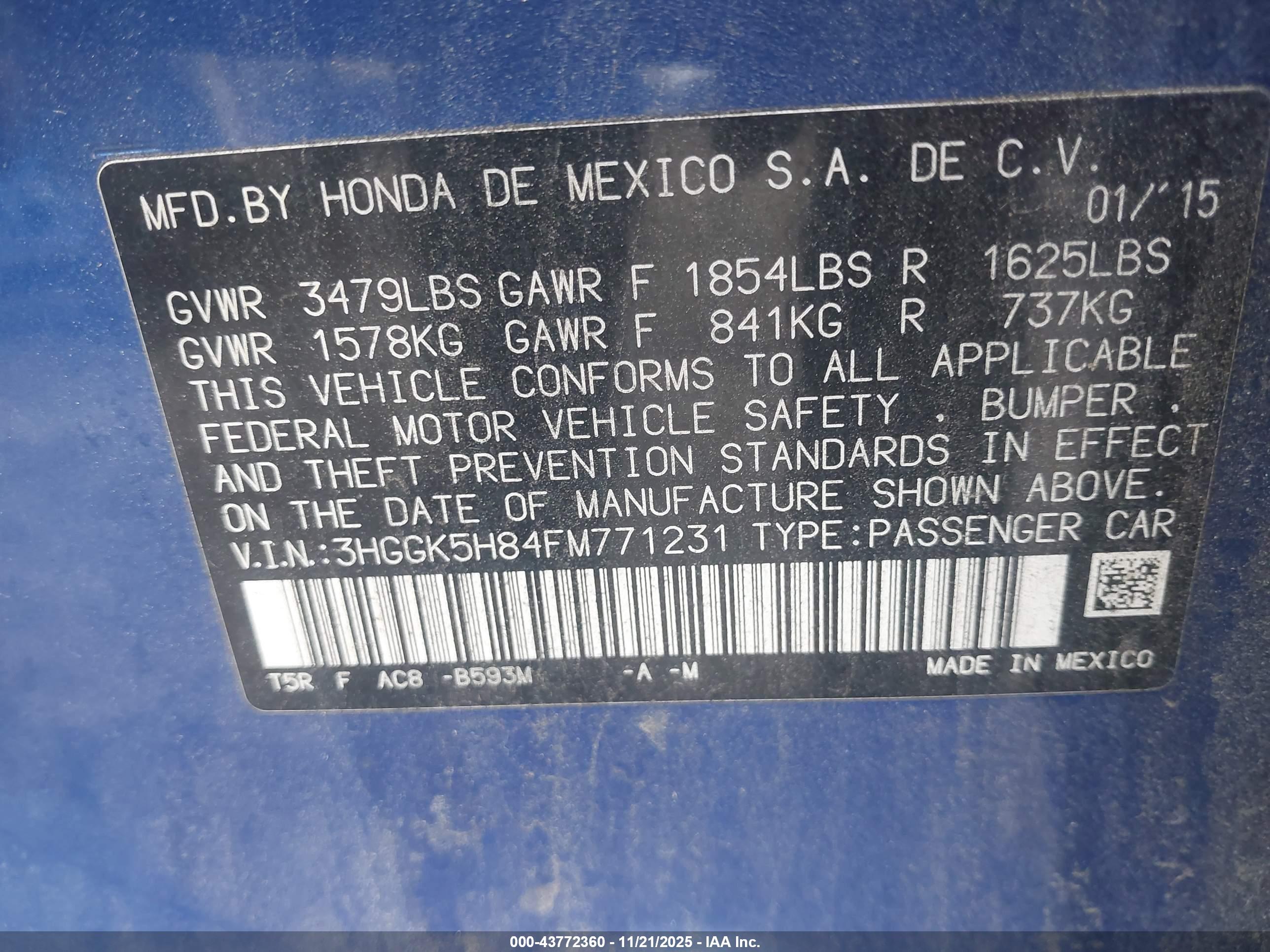 HONDA FIT image 9