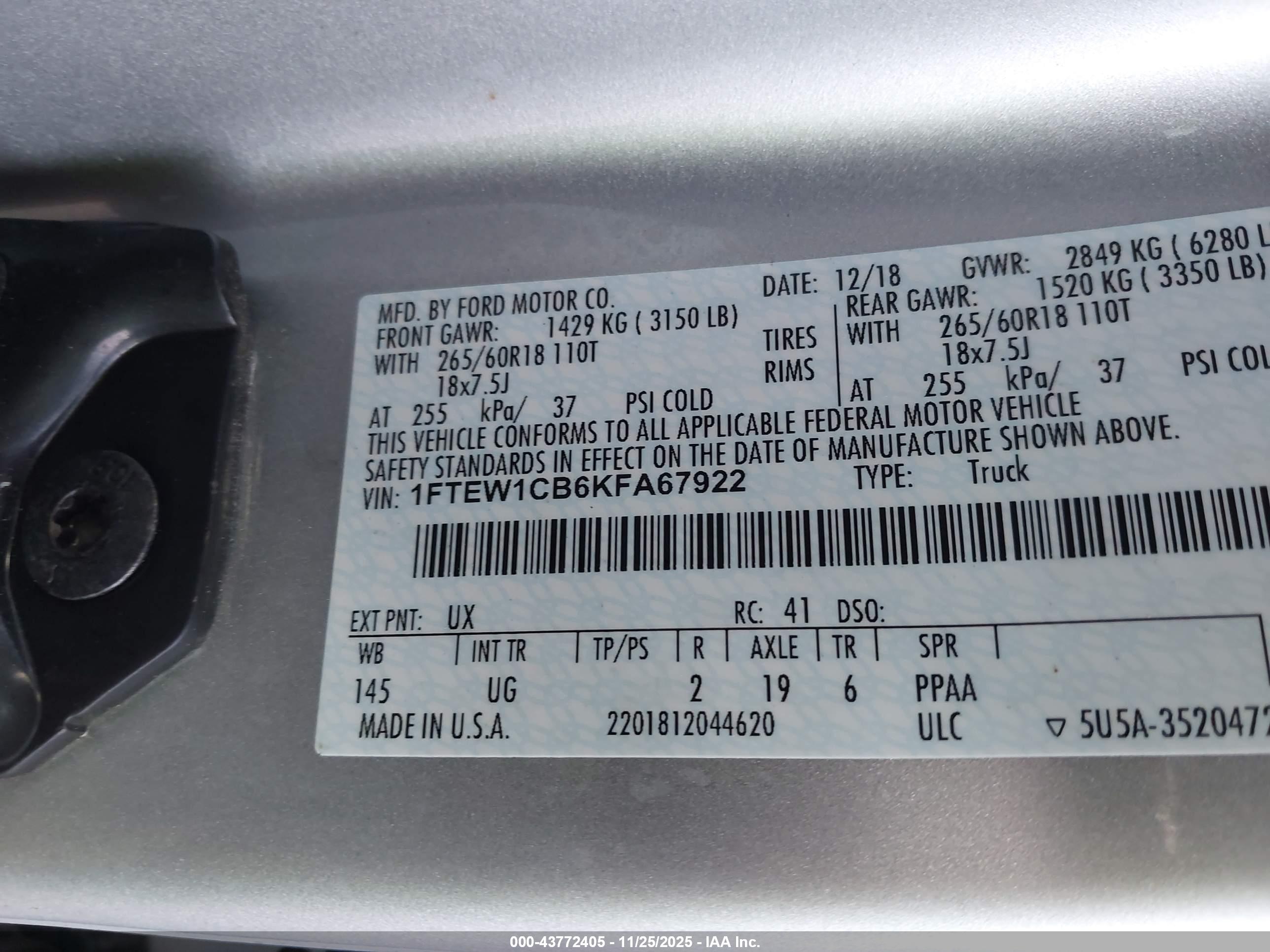 FORD F-150 image 9